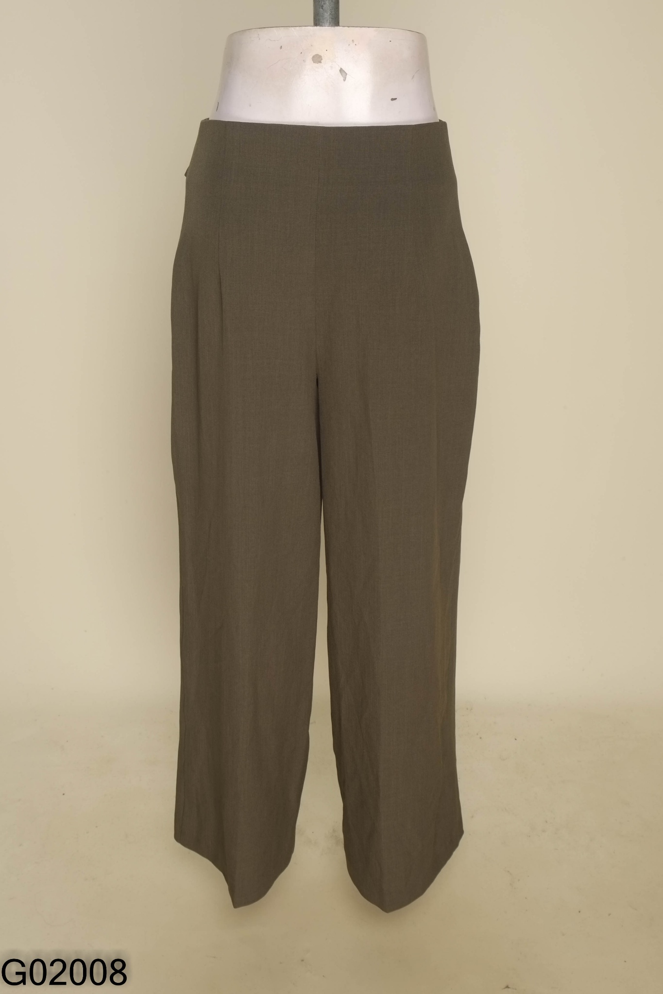 Quần 20AGAIn culottes vải xanh rêu