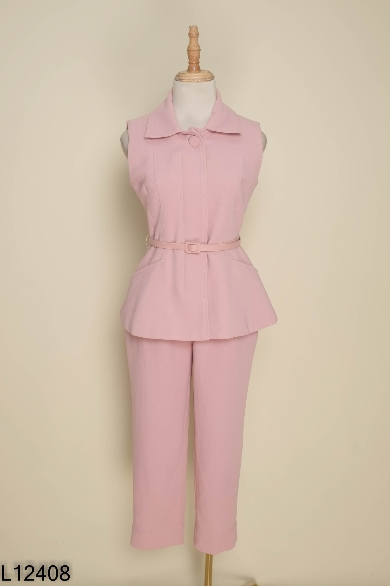 Set ELISE hồng áo sát nách + quần