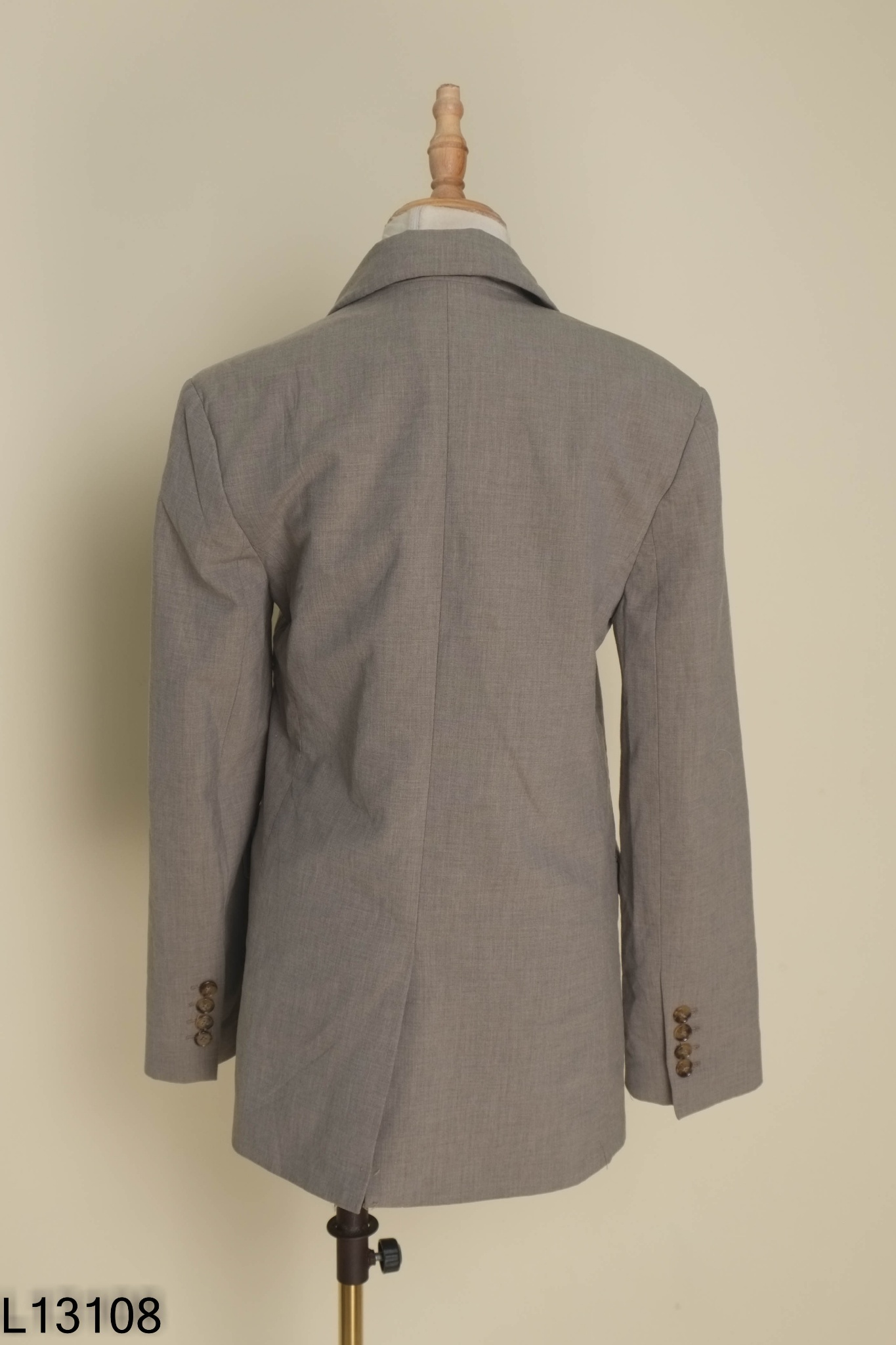 Áo blazer MANGO nâu be