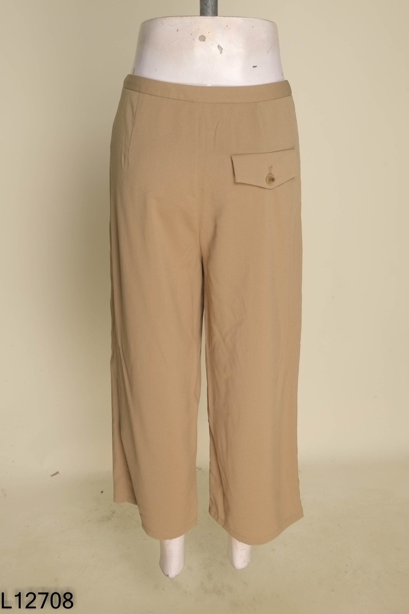 Quần SOFSIL xanh rêu ống suông