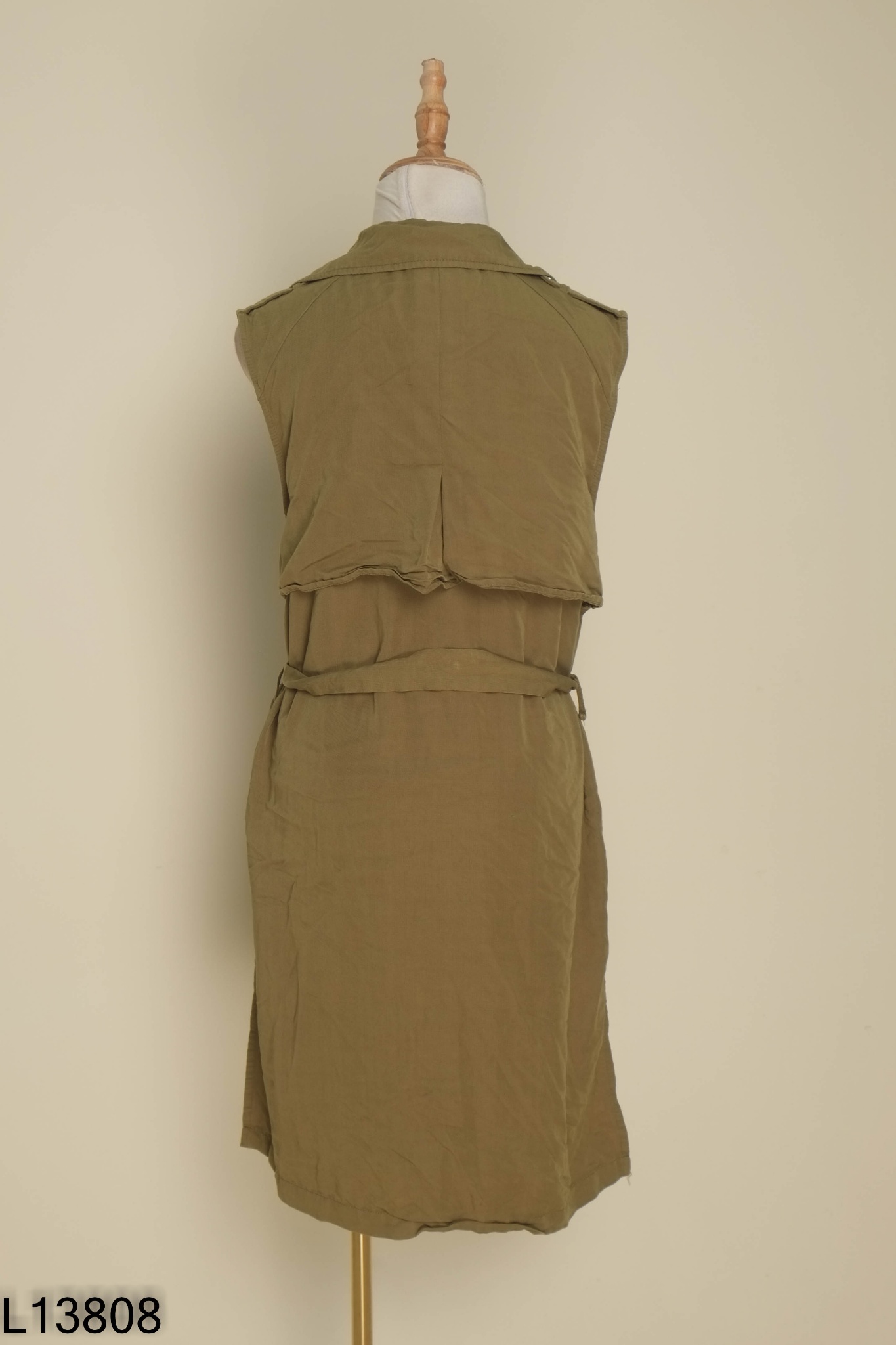 Áo khoác STRADIVARIUS xanh dáng dài