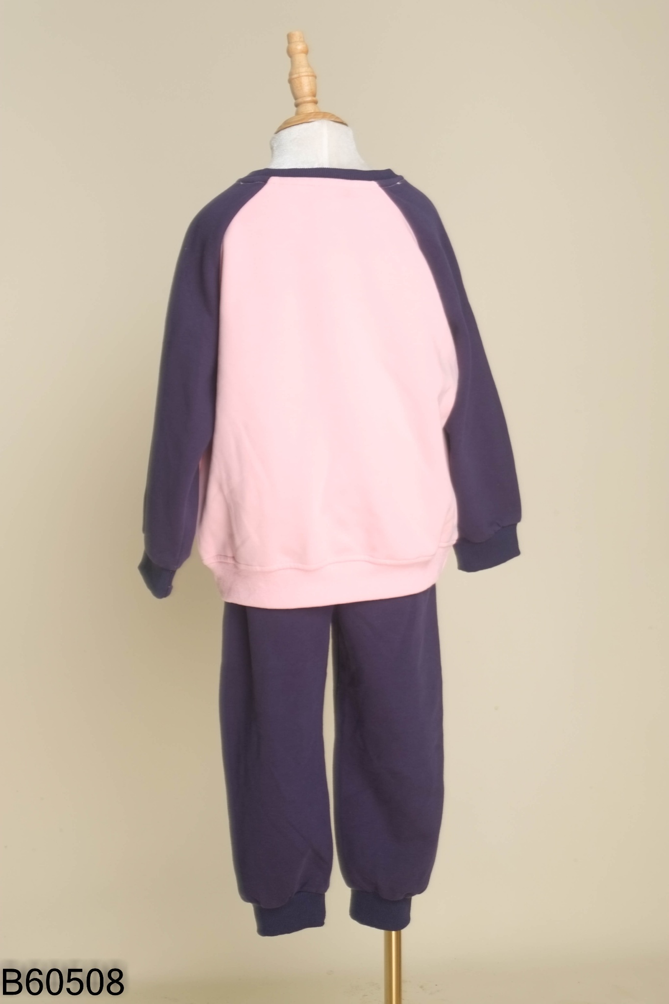 Set Áo nỉ hồng + quần xanh than KIDS