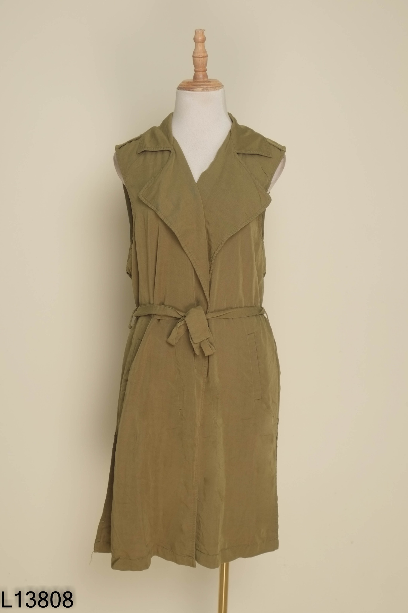 Áo khoác STRADIVARIUS xanh dáng dài