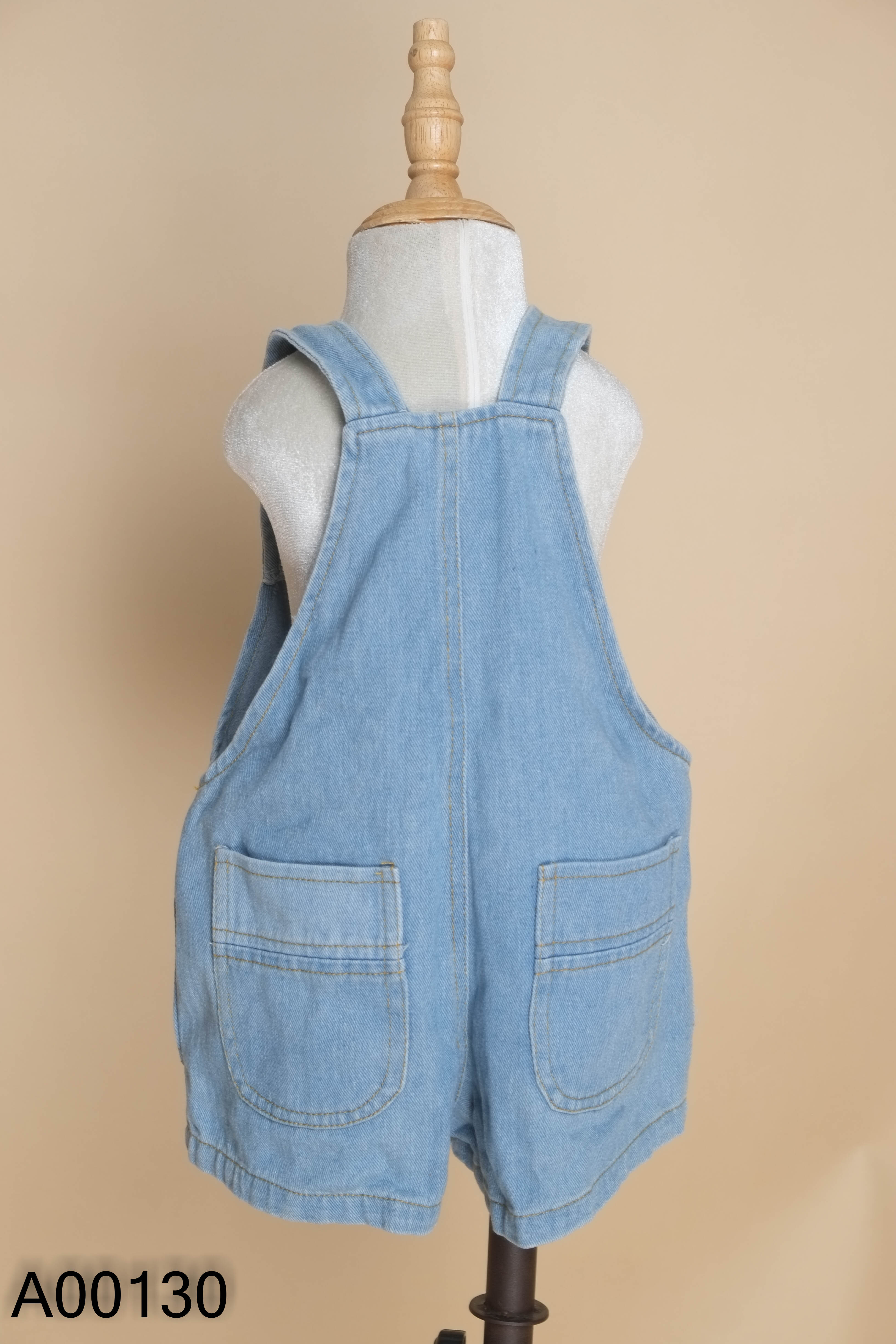 Quần yếm jeans xanh KIDS