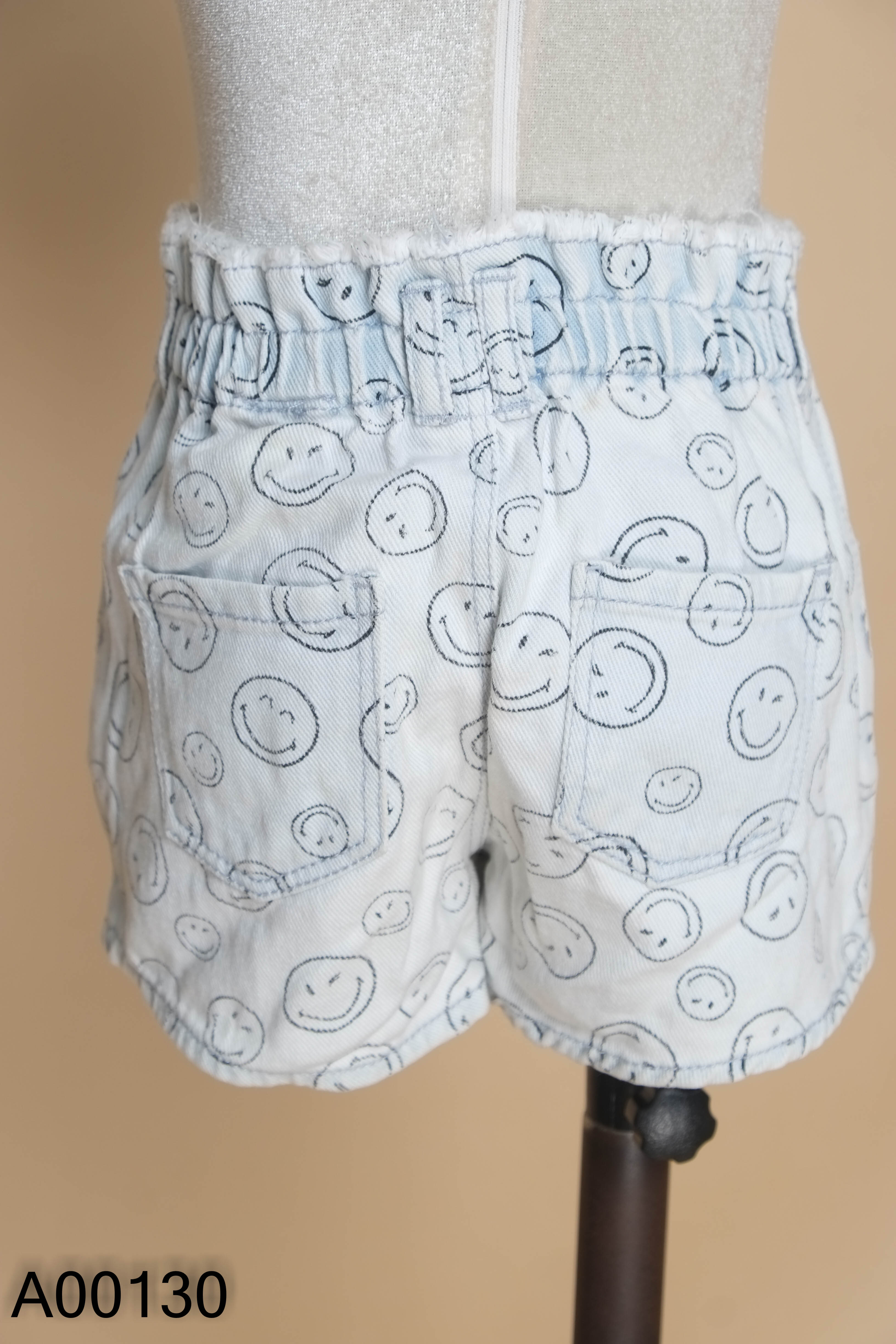 Quàn shorts ZARA jeans xanh KIDS
