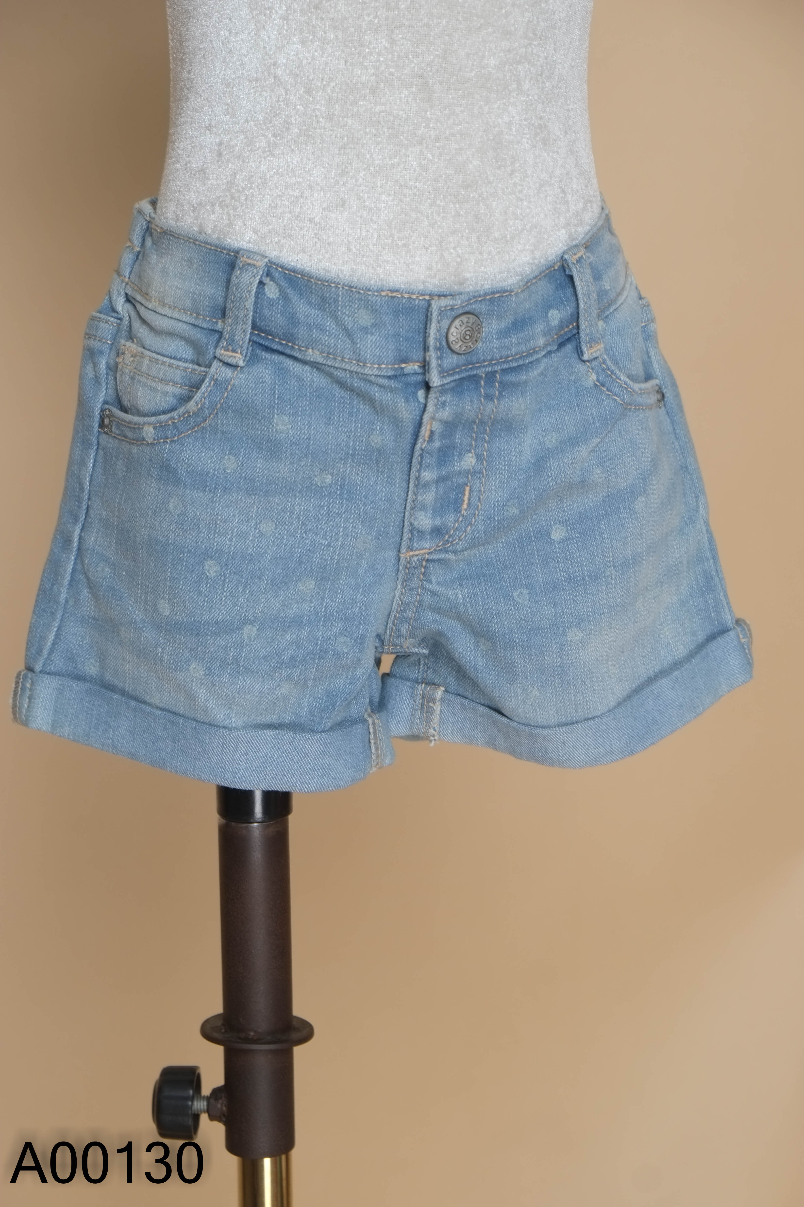 NEWTAG Quần shorts jeans xanh (SL: 2)