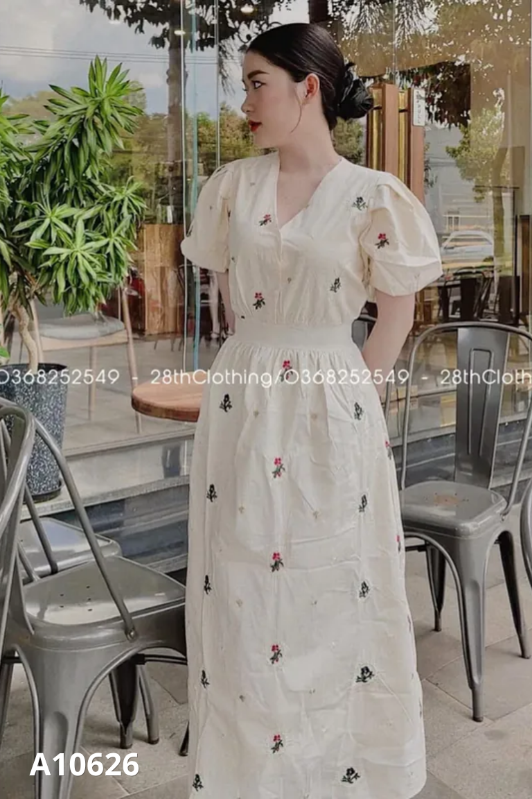 Váy MIN BOUTIQUE be thêu hoa