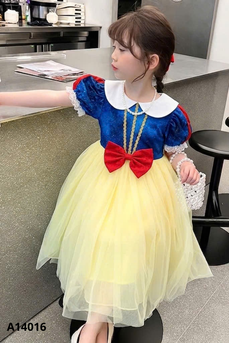 Váy xanh công chú bạch tuyết KIDS