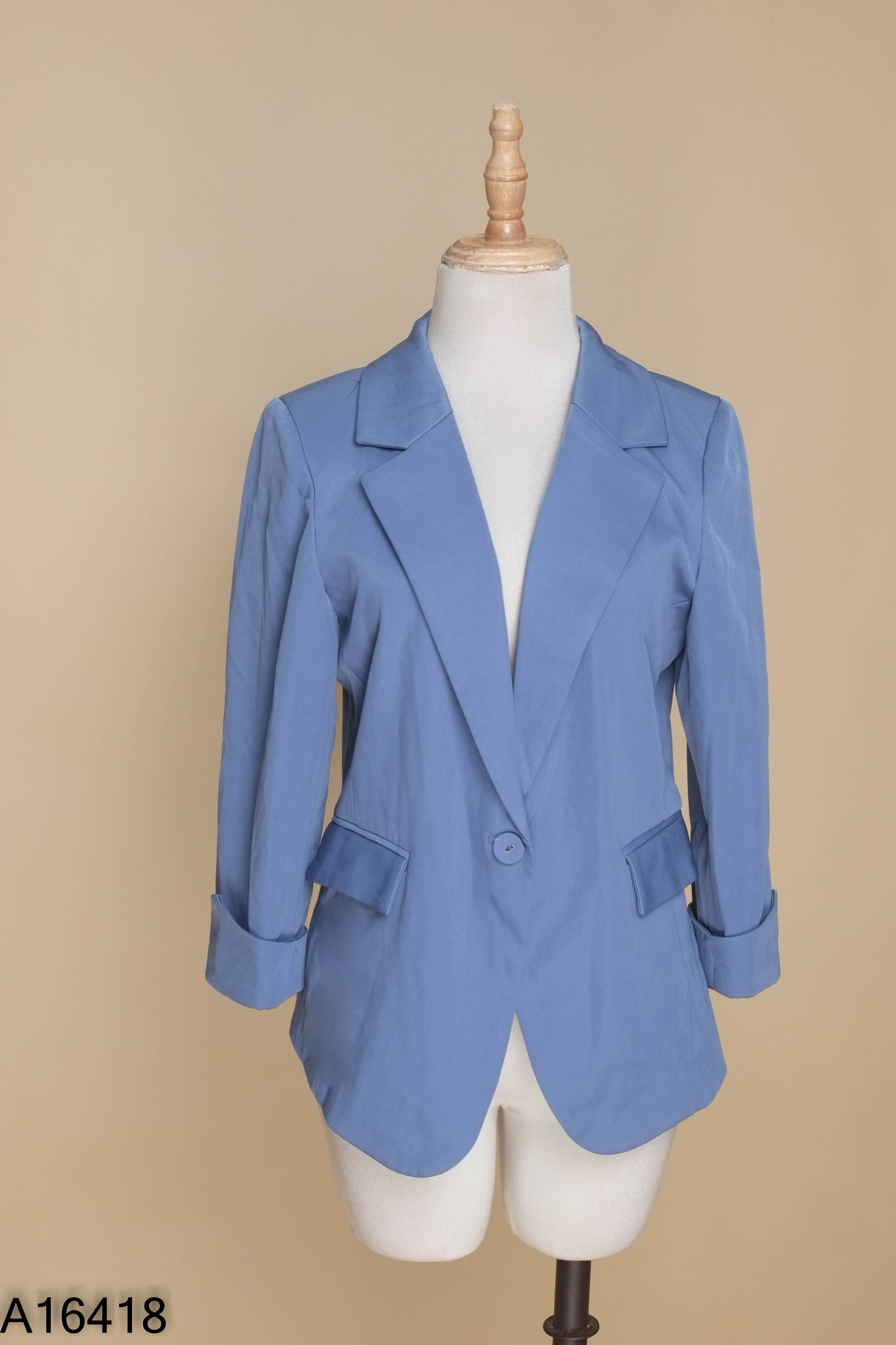 Áo blazer xanh dương