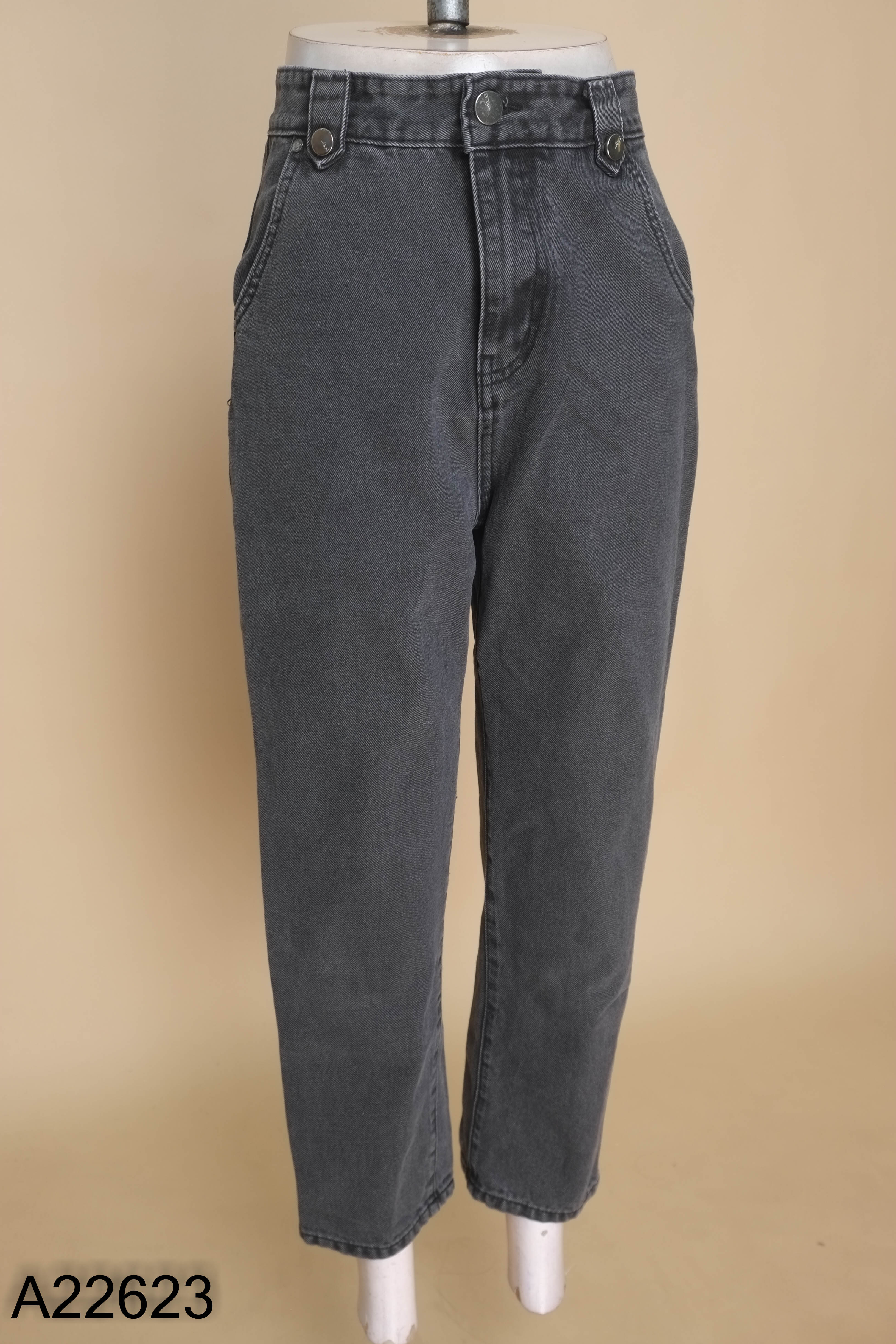 Quần jeans IVY MODA jeans xám đen