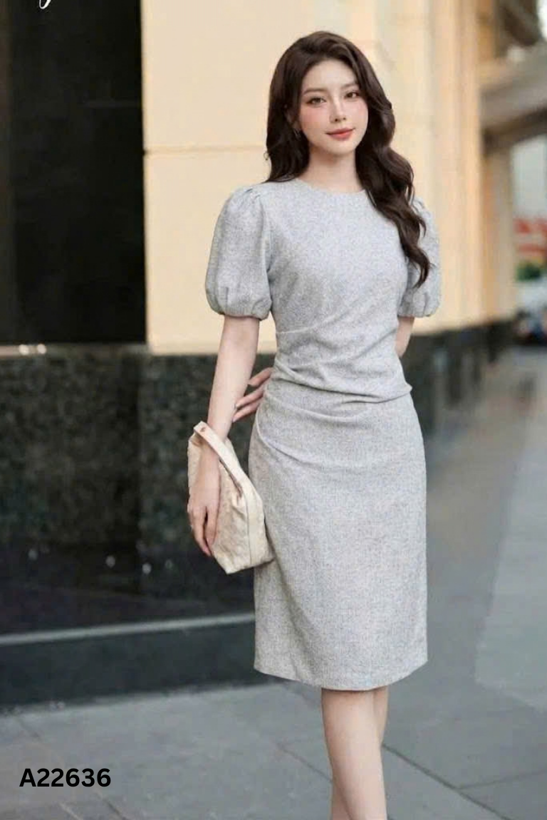 Váy dạ ghi tiêu CHARMO