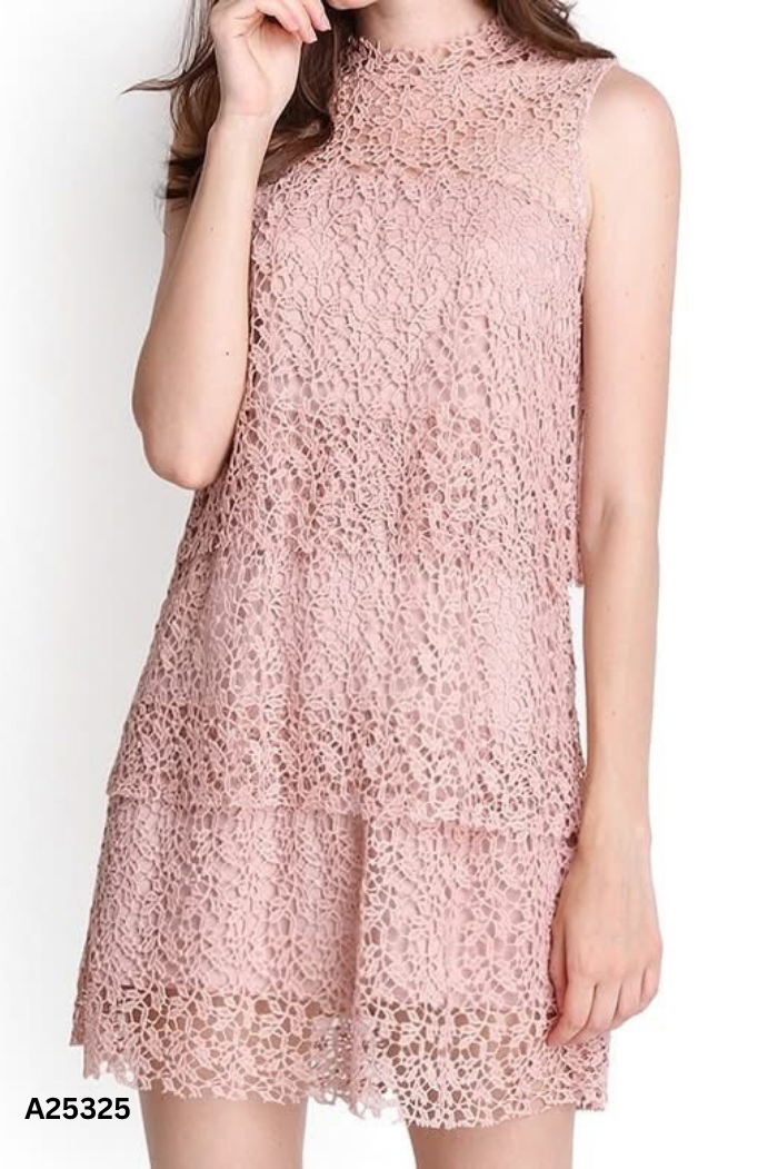 Váy ren be ZARA xếp tầng