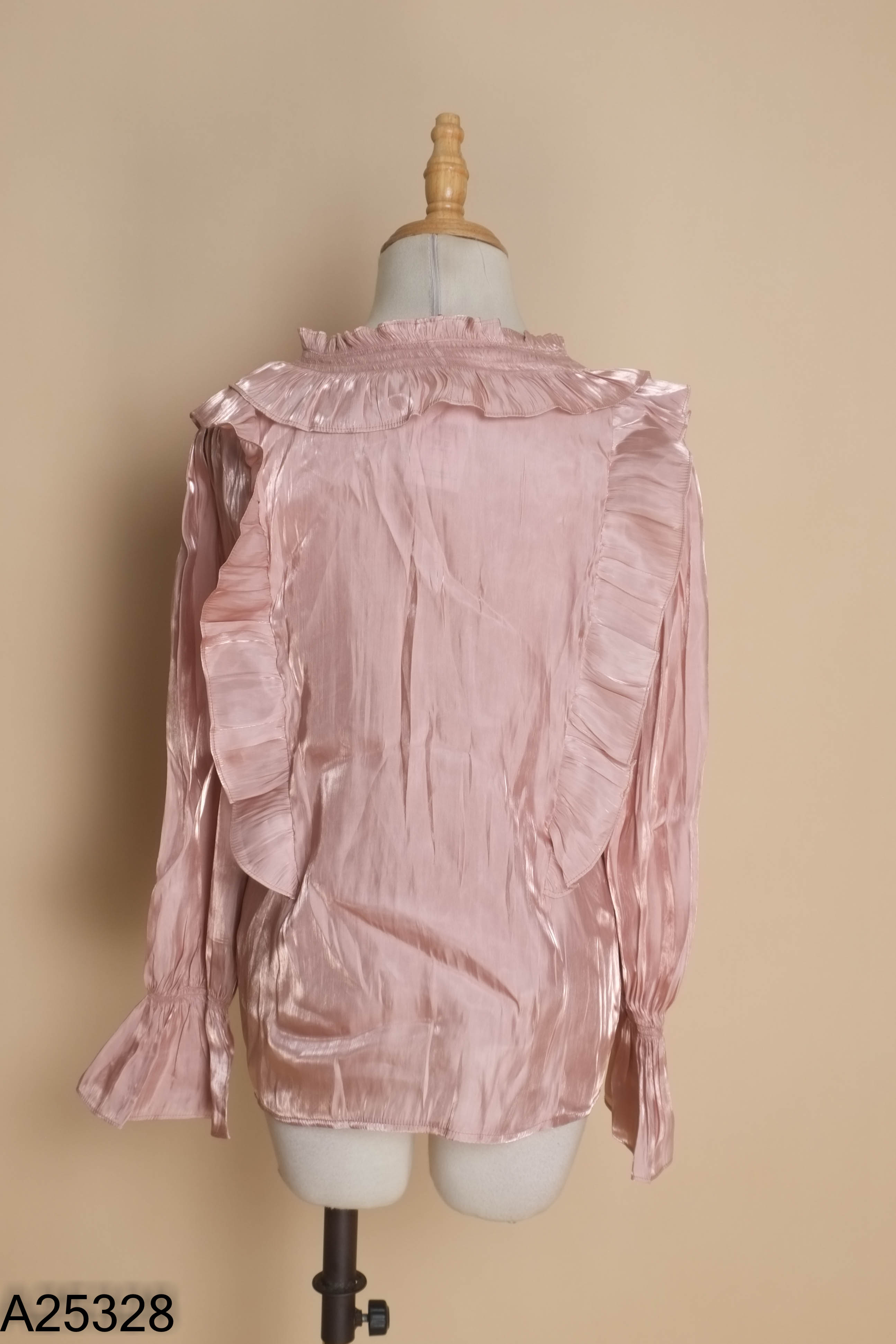 Áo CALIE HOUSE organza hồng