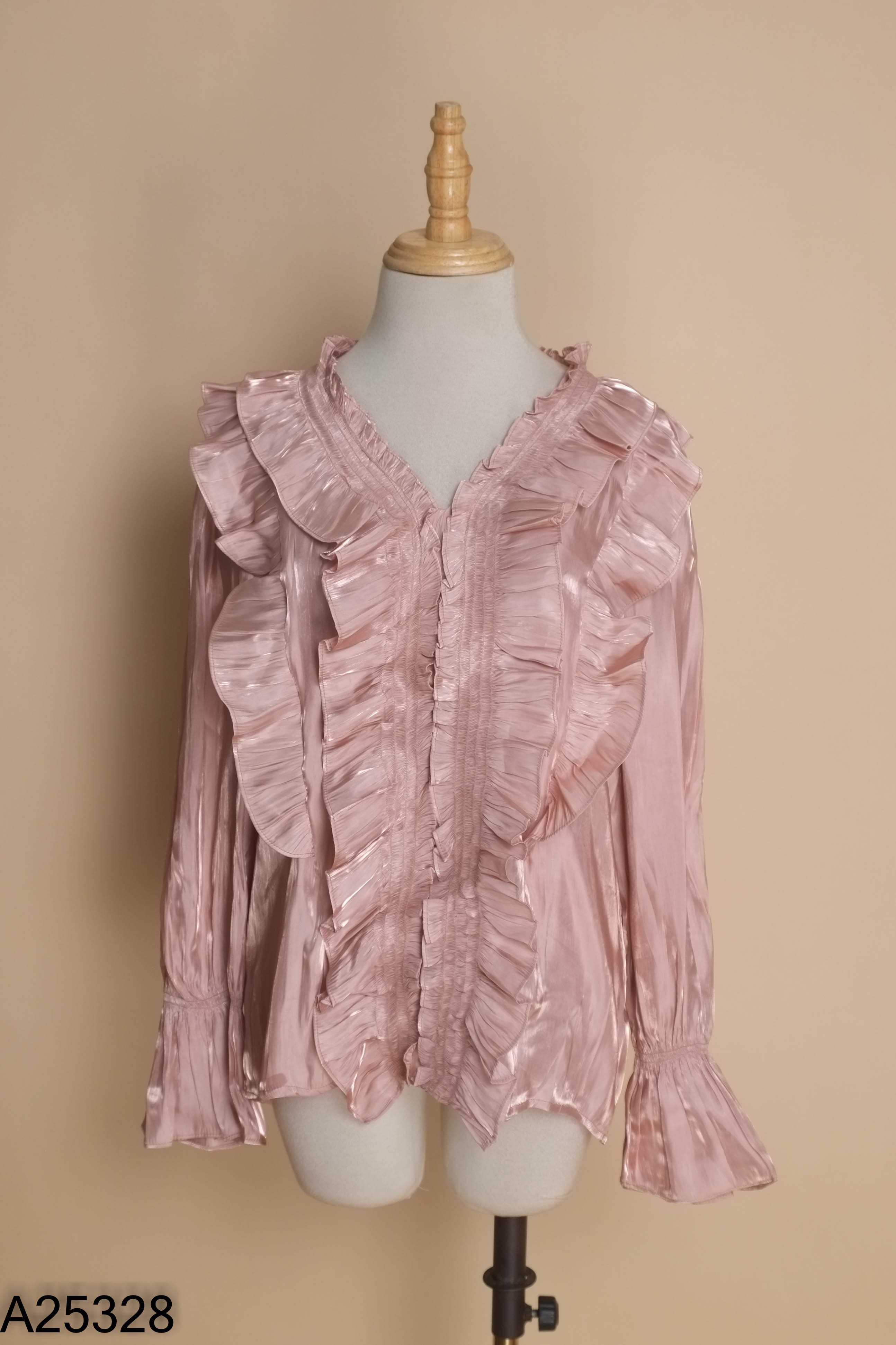 Áo CALIE HOUSE organza hồng