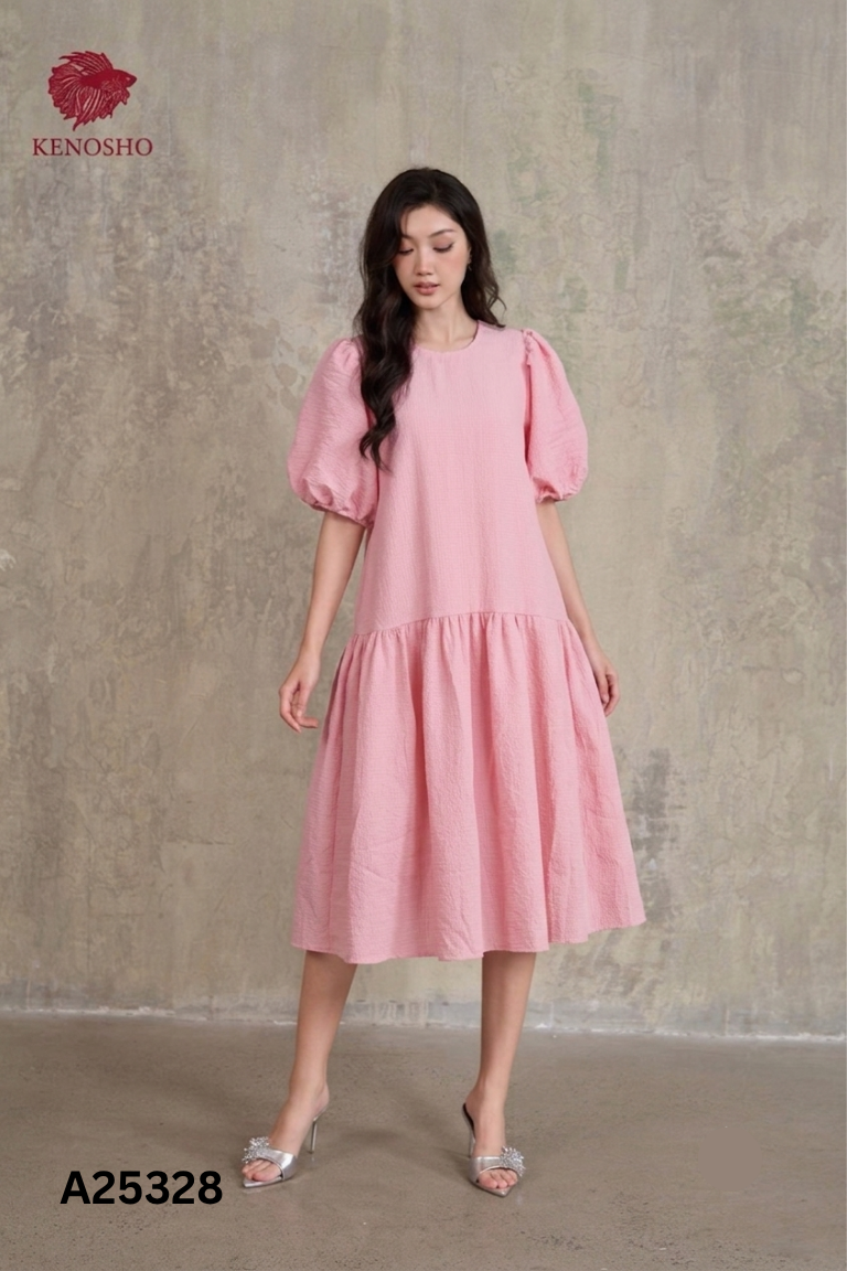 Váy KHUAT THI HONG LINH babydoll hồng