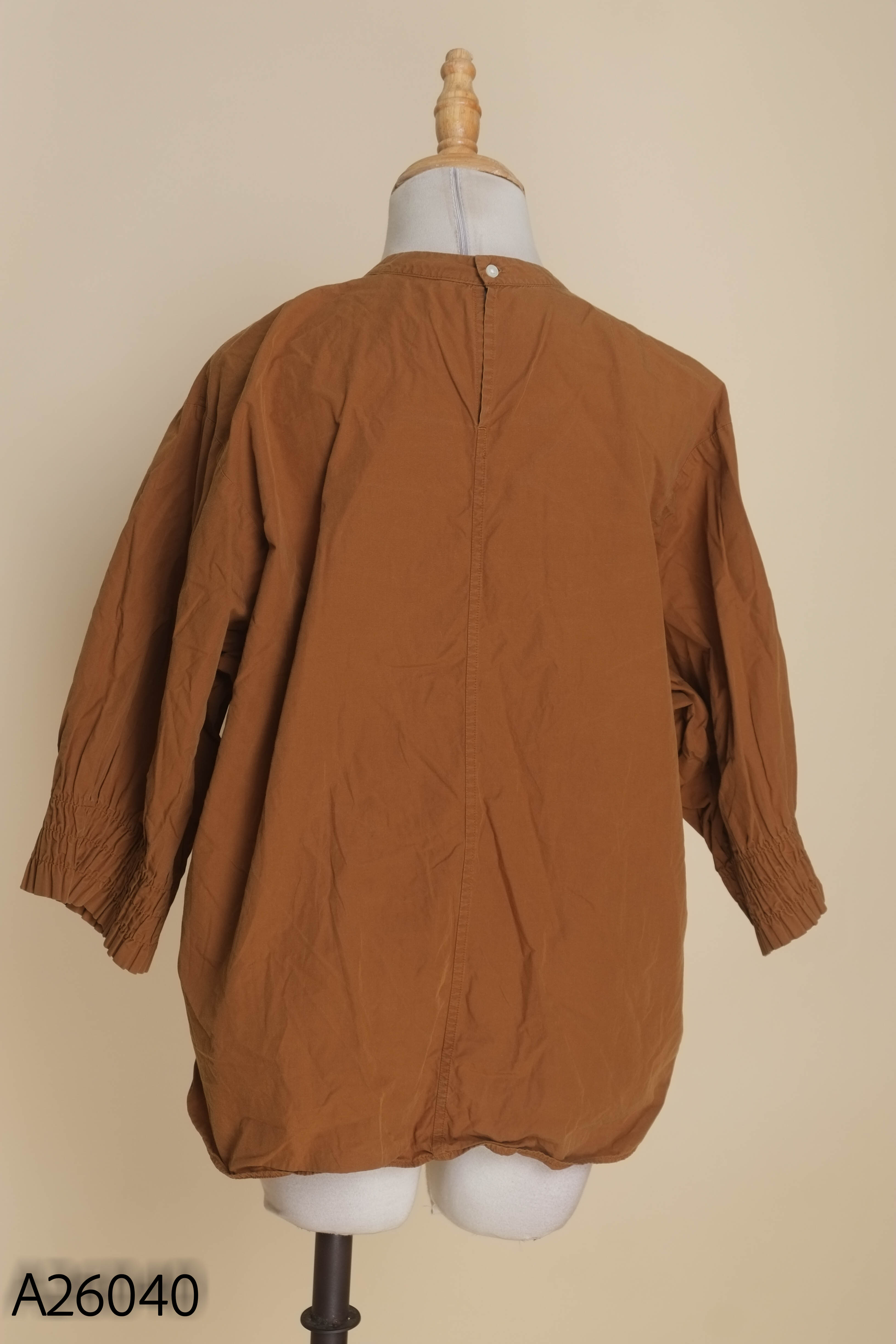 Áo babydoll nâu UNIQLO