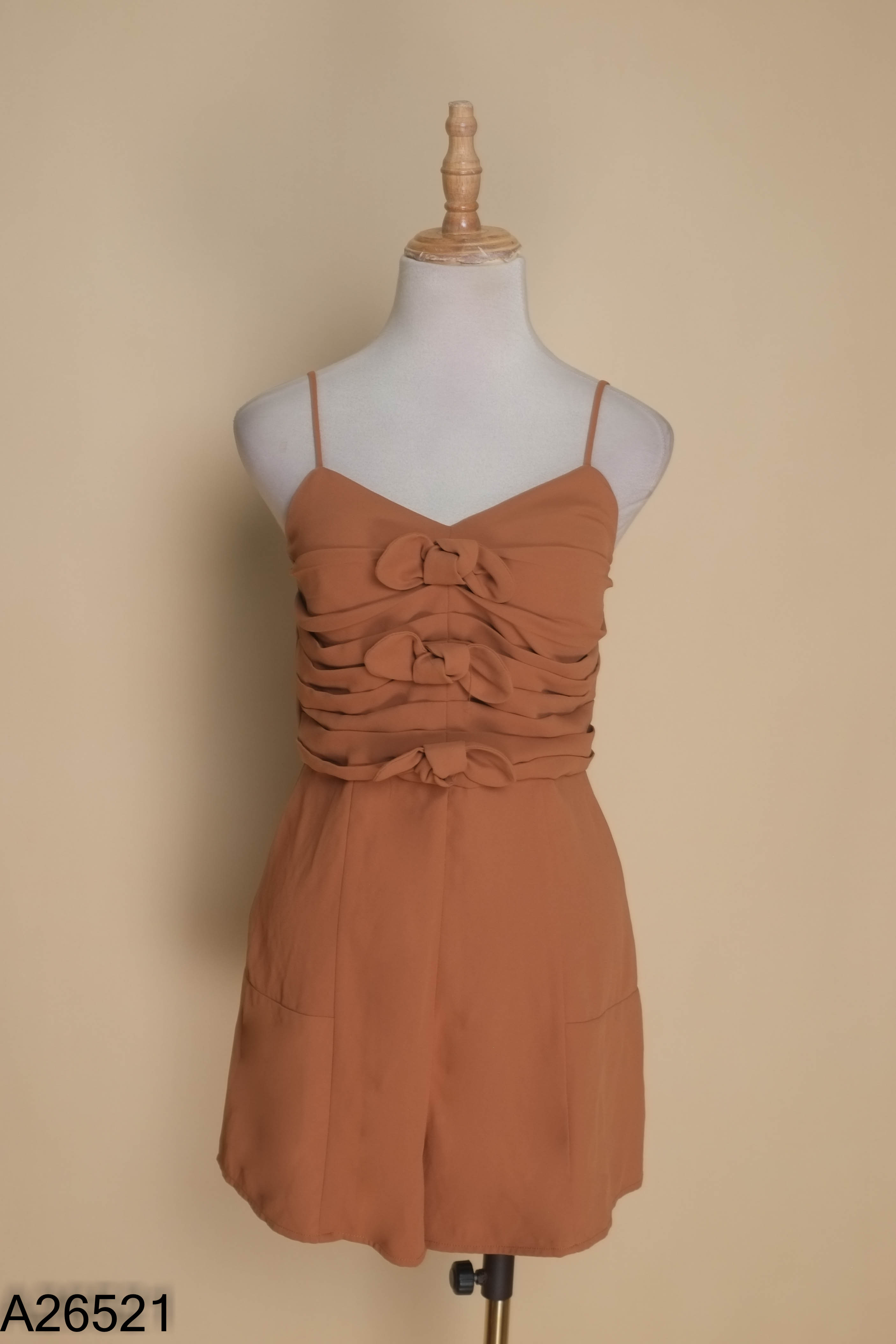 Jumpsuits hai dây ADORE DRESS nâu