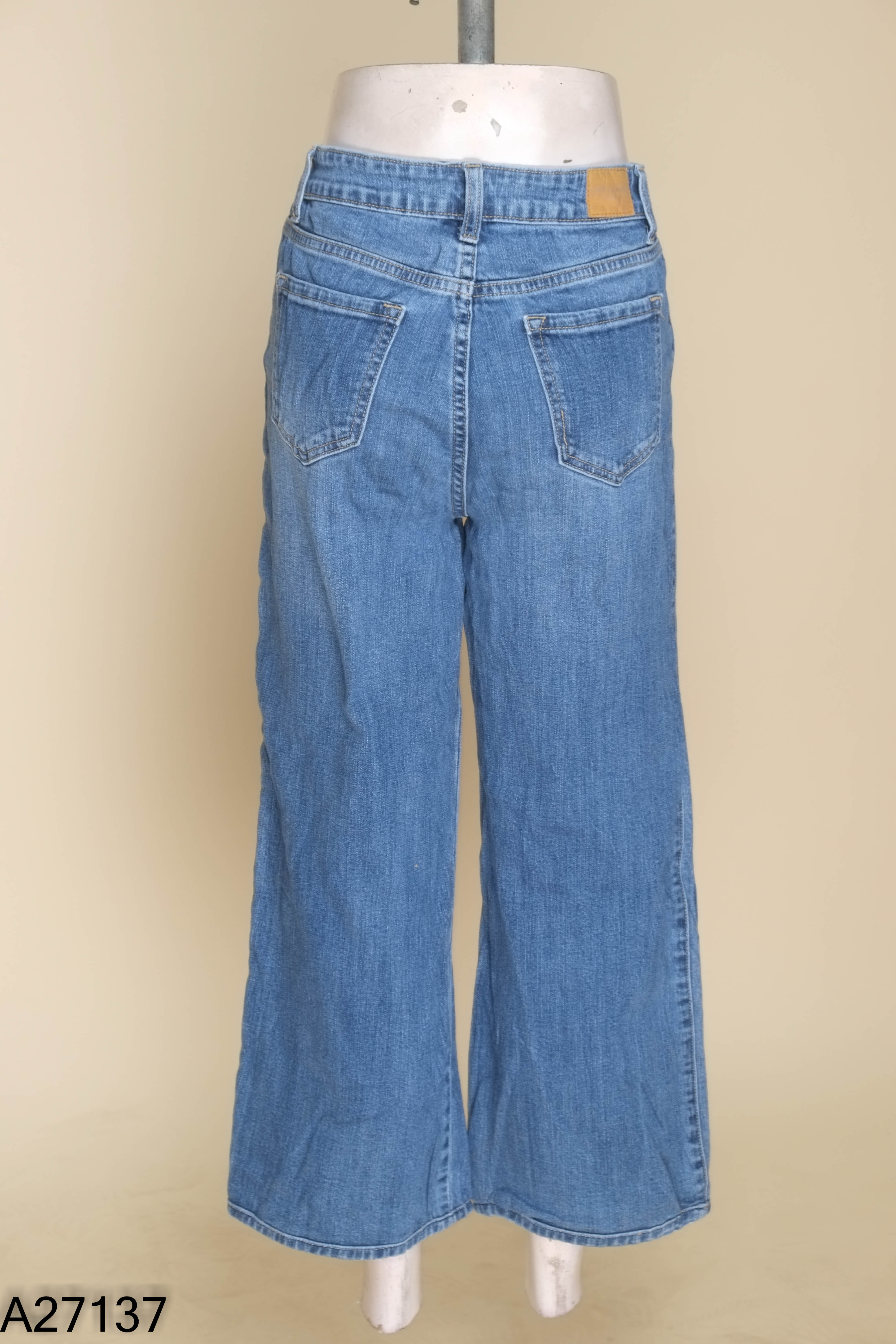 Quần jeans xanh CT JEANS suông