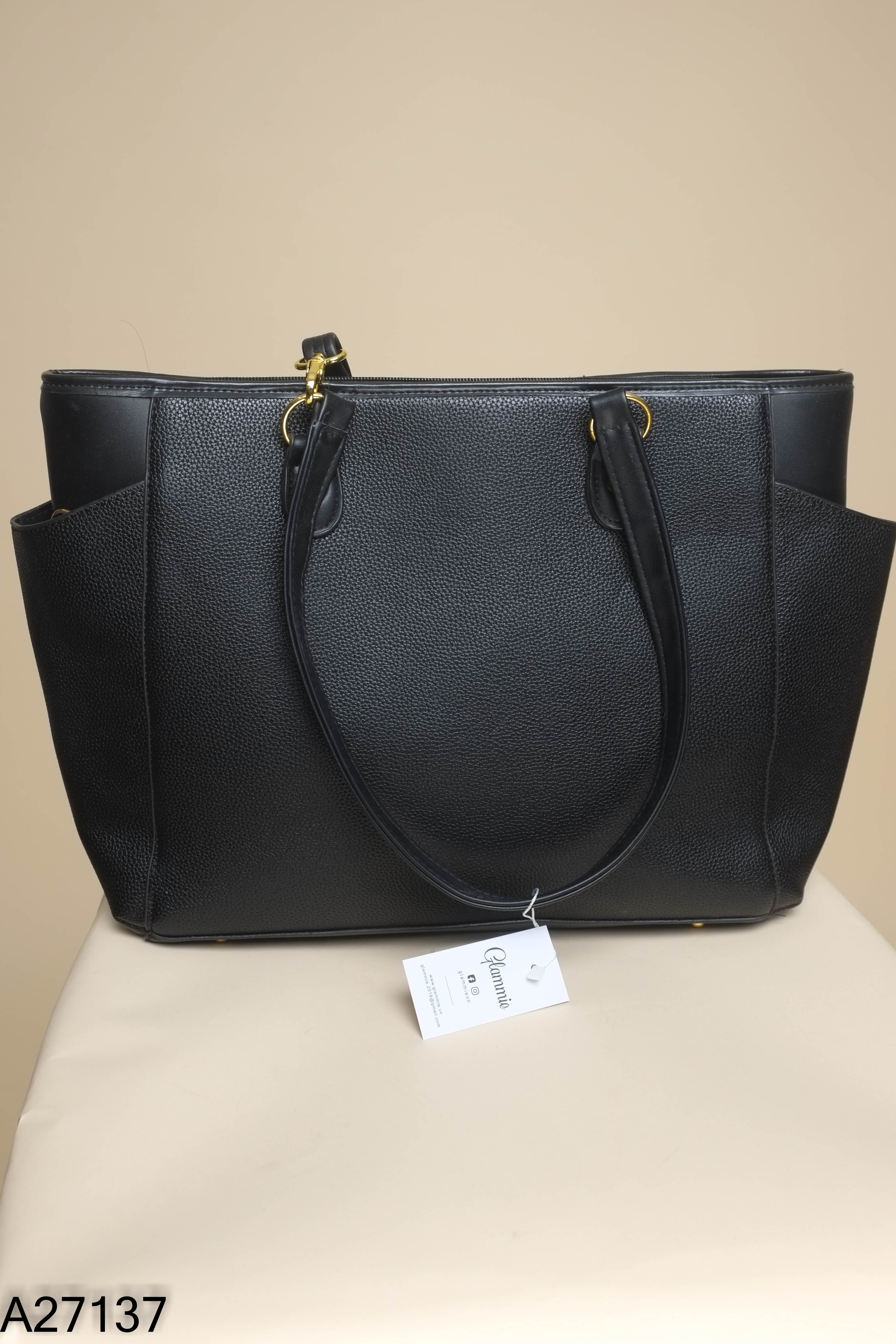 Túi bags da đen LIMI đeo vai