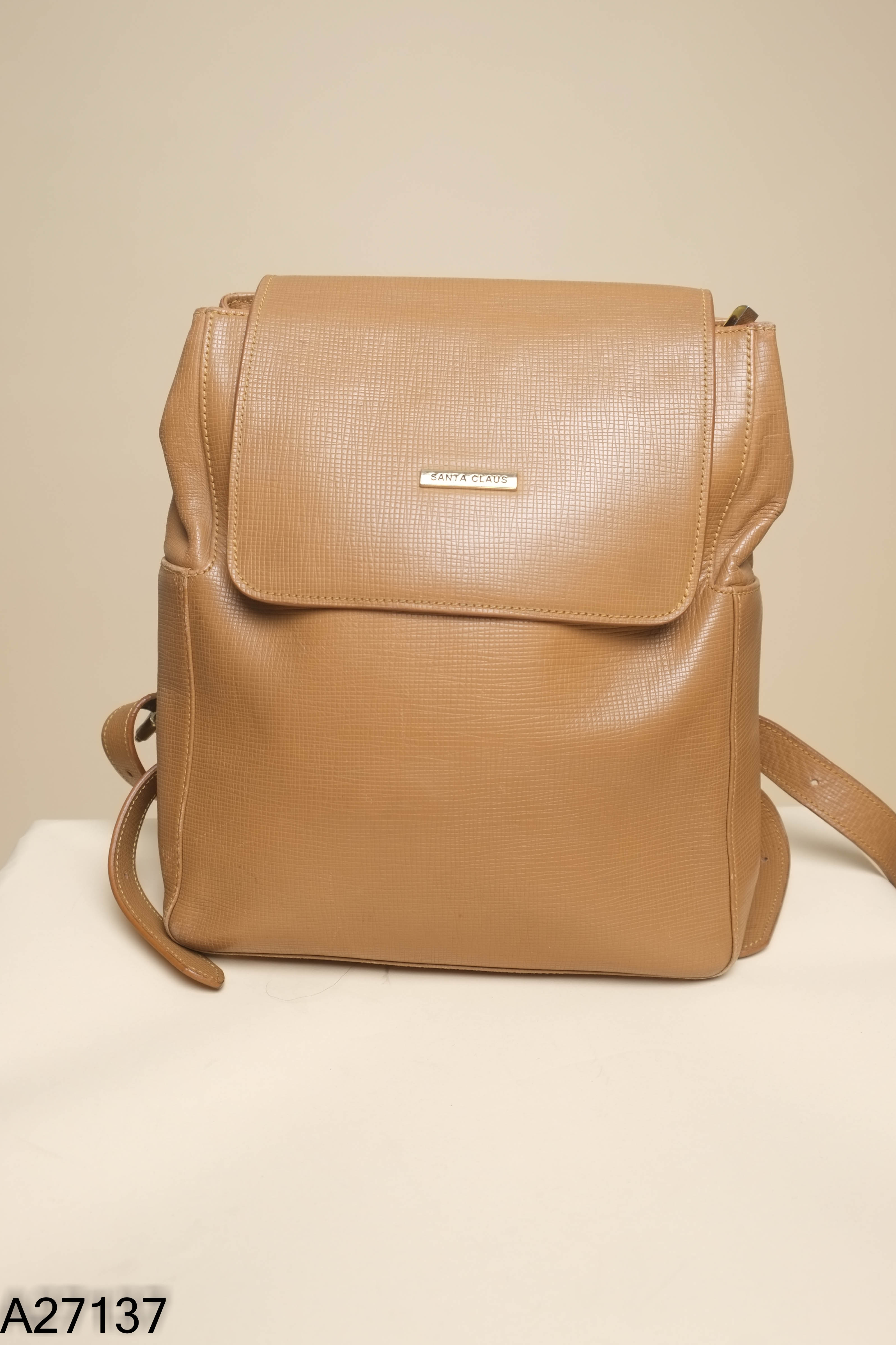 Túi bags da nâu SANTA CLAUS