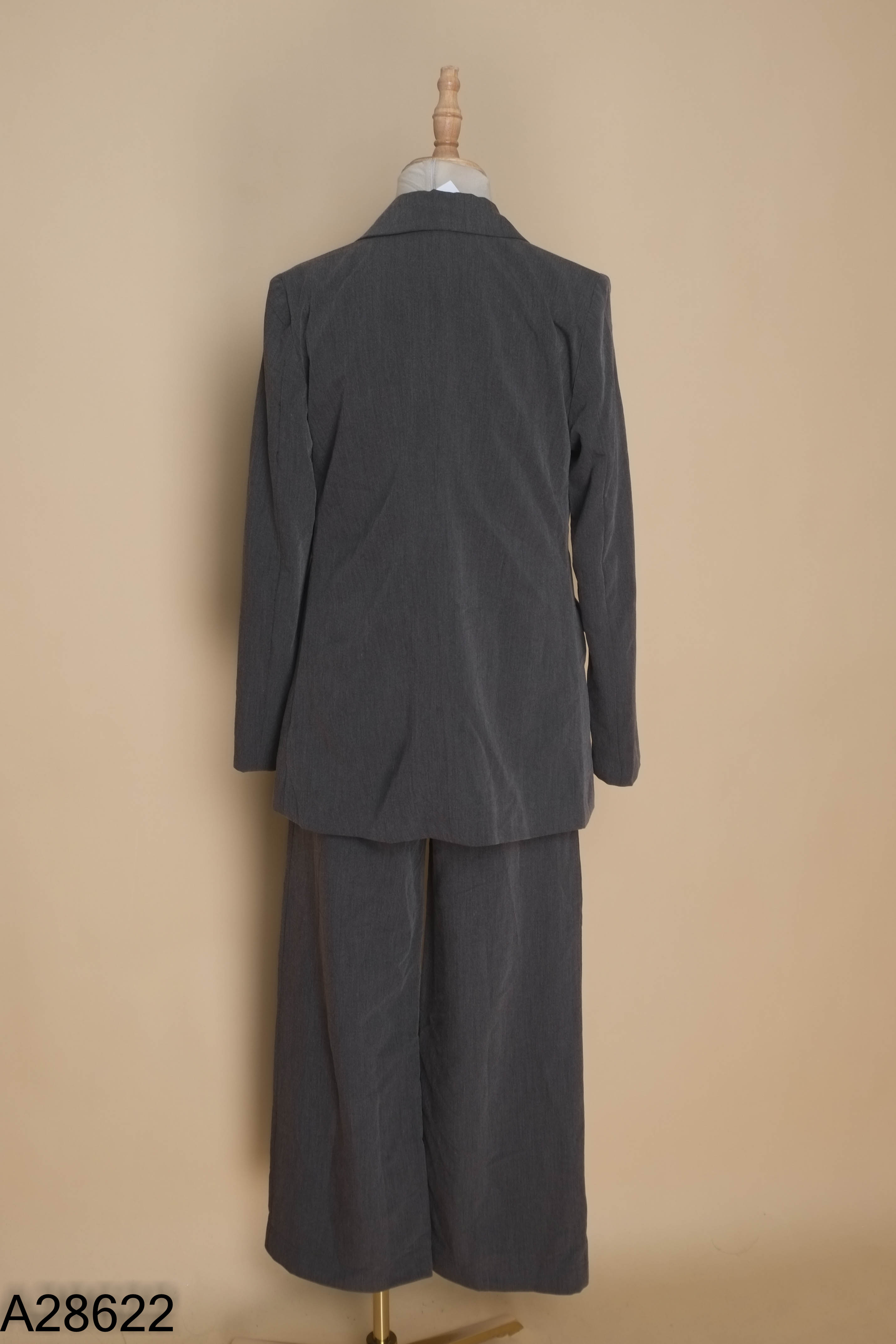 Set 3 Áo blazer BEE WOOD COSTUME xám + áo 2s + quần dài