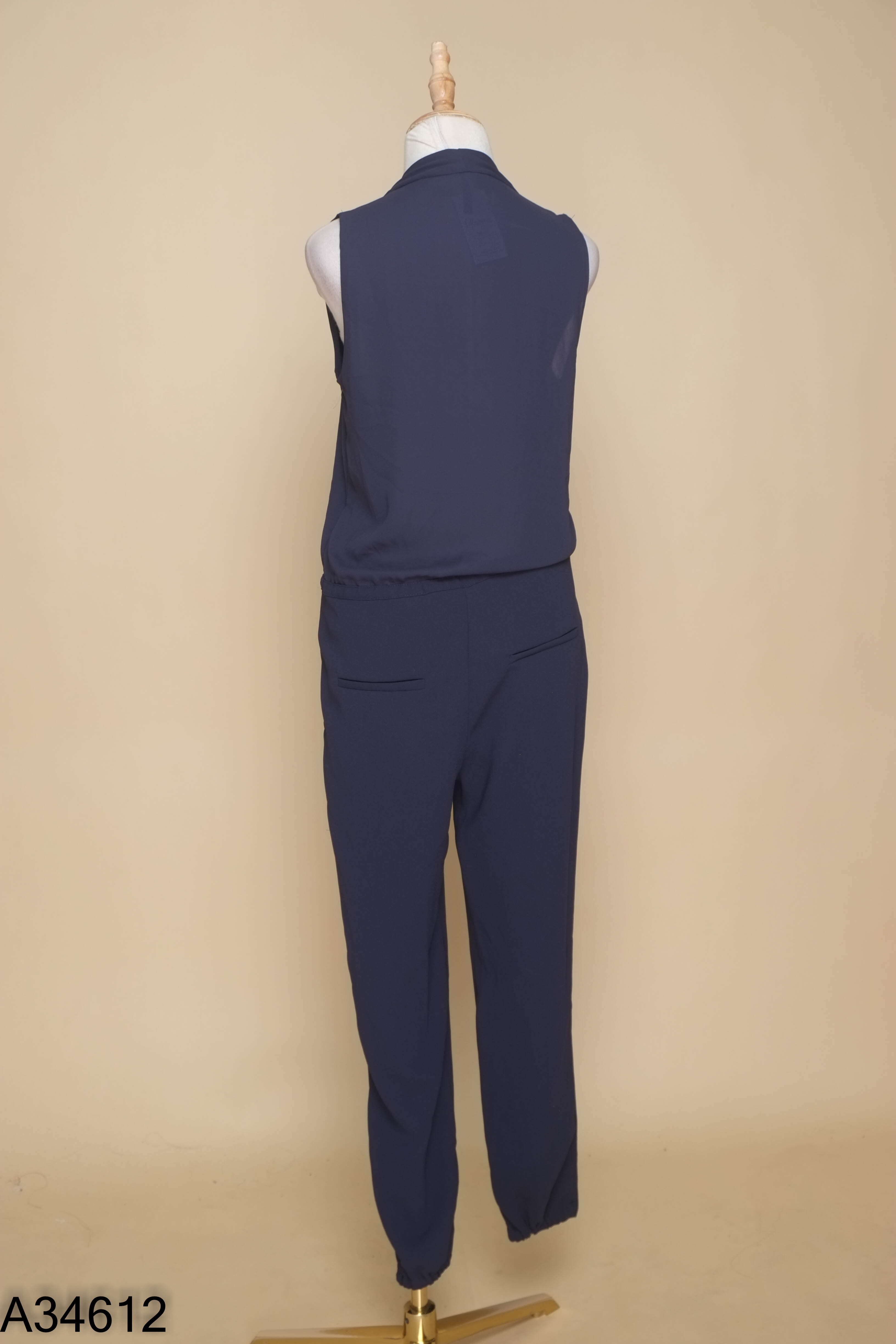 Jumpsuit MANGO xanh than