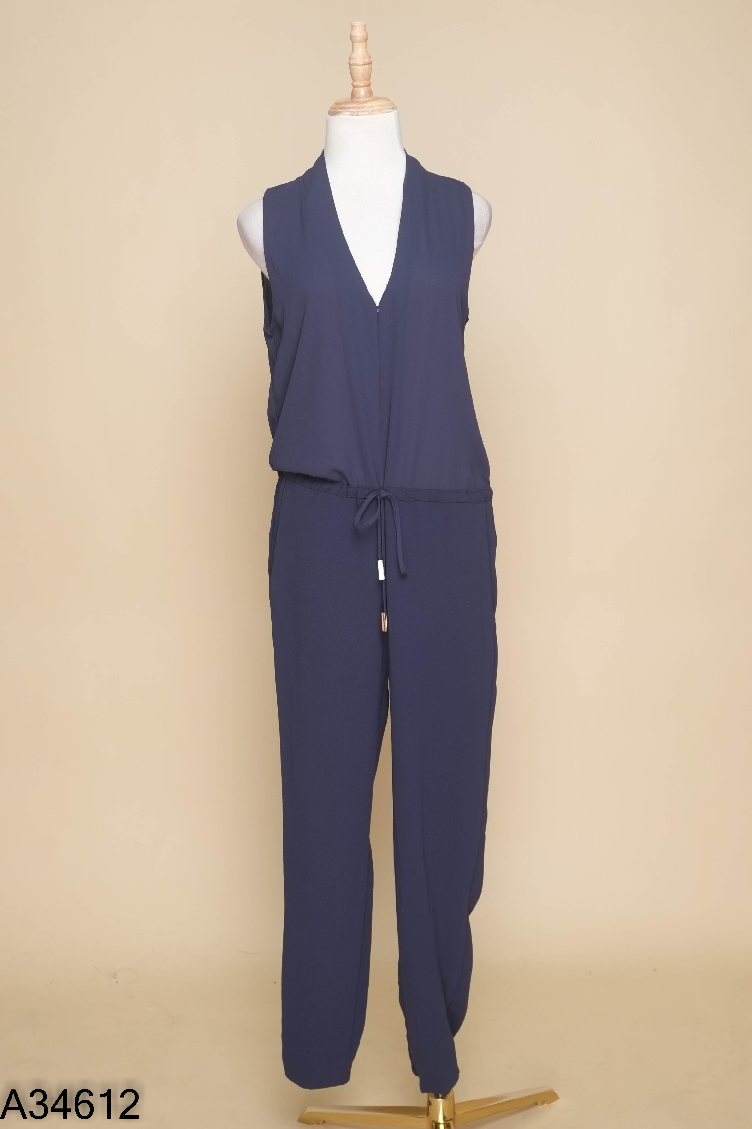 Jumpsuit MANGO xanh than
