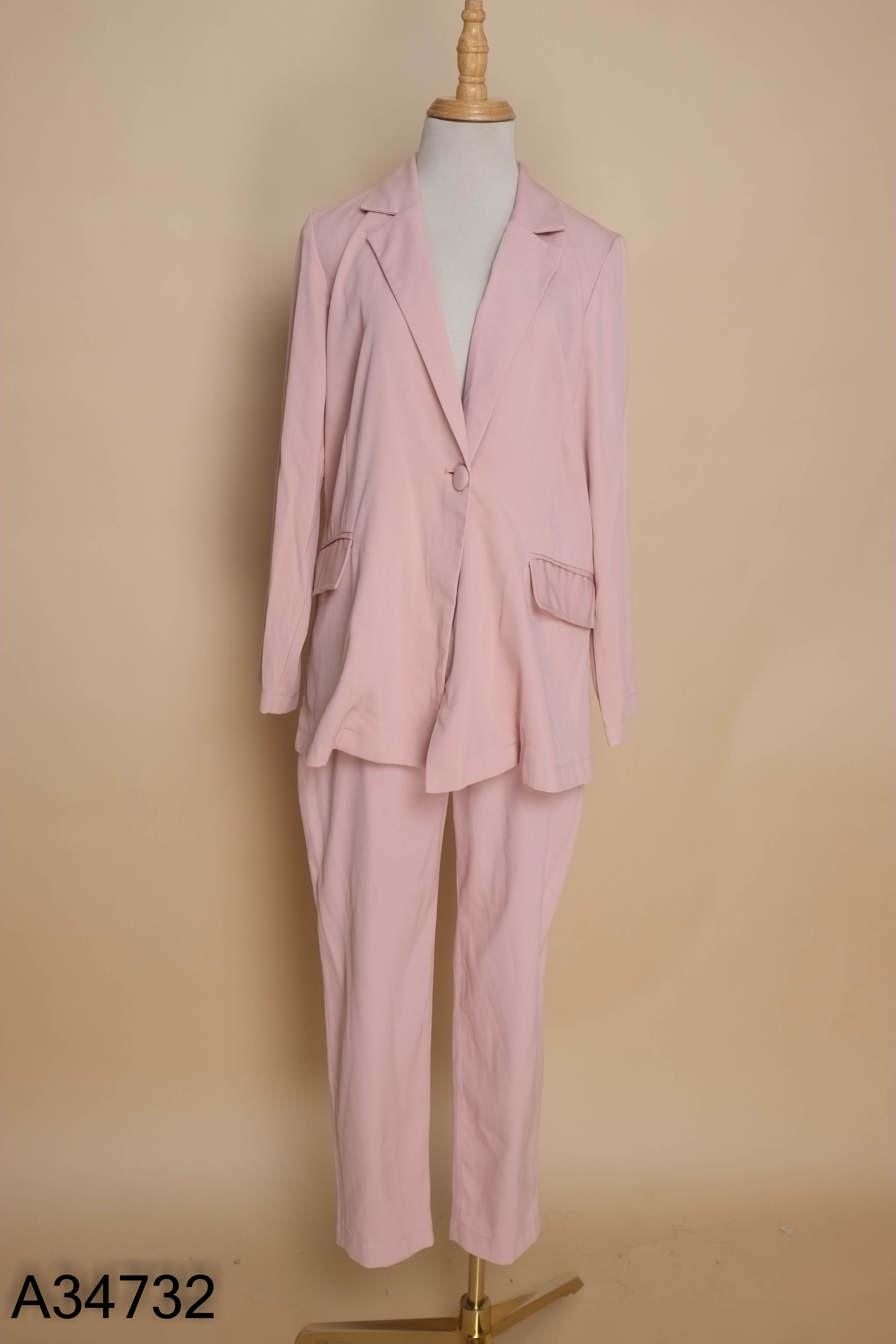 Set LILY'S DRESS áo blazer + quần dài hồng đào