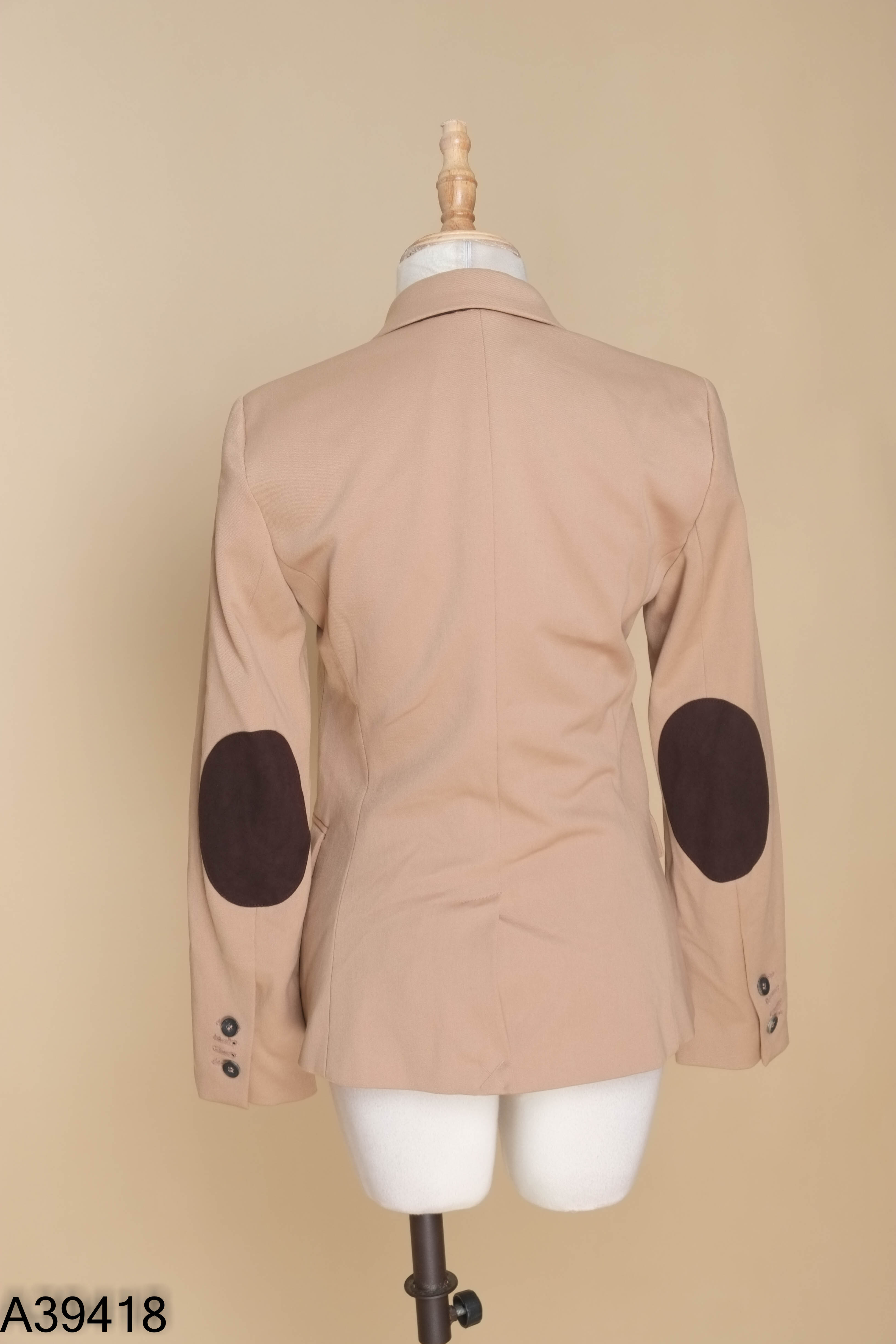 Áo khoác vest MANGO nâu