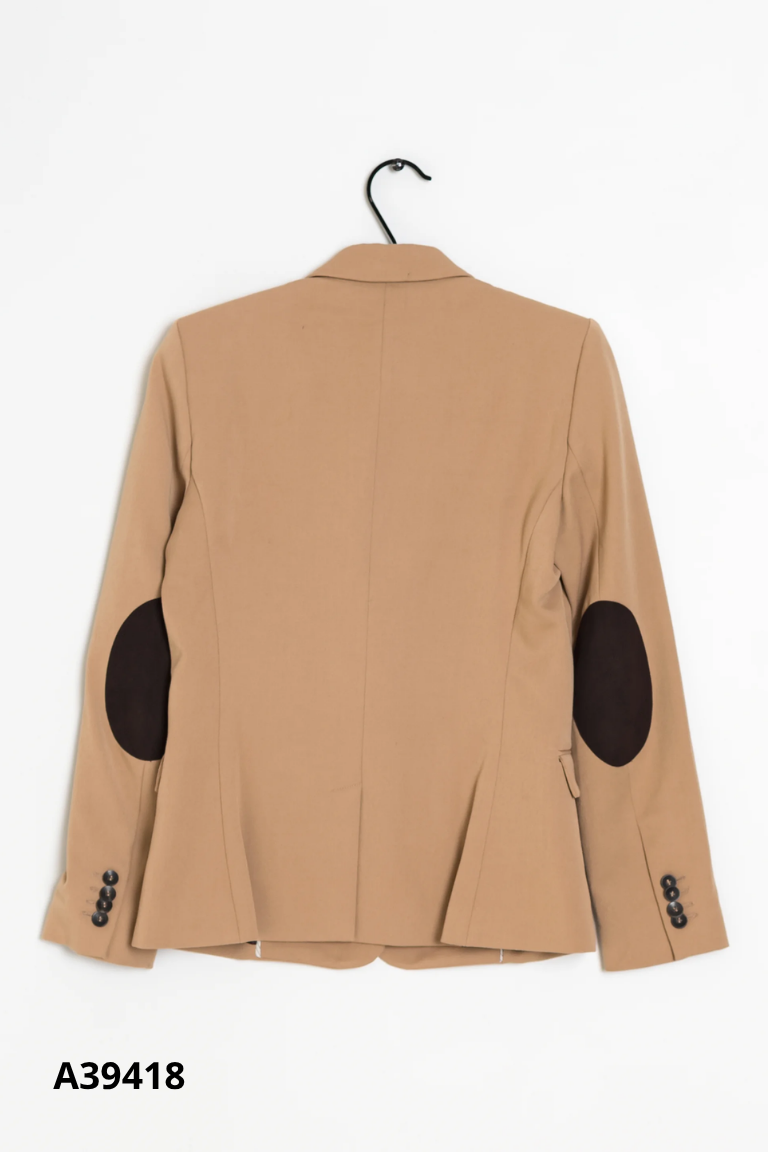 Áo khoác vest MANGO nâu