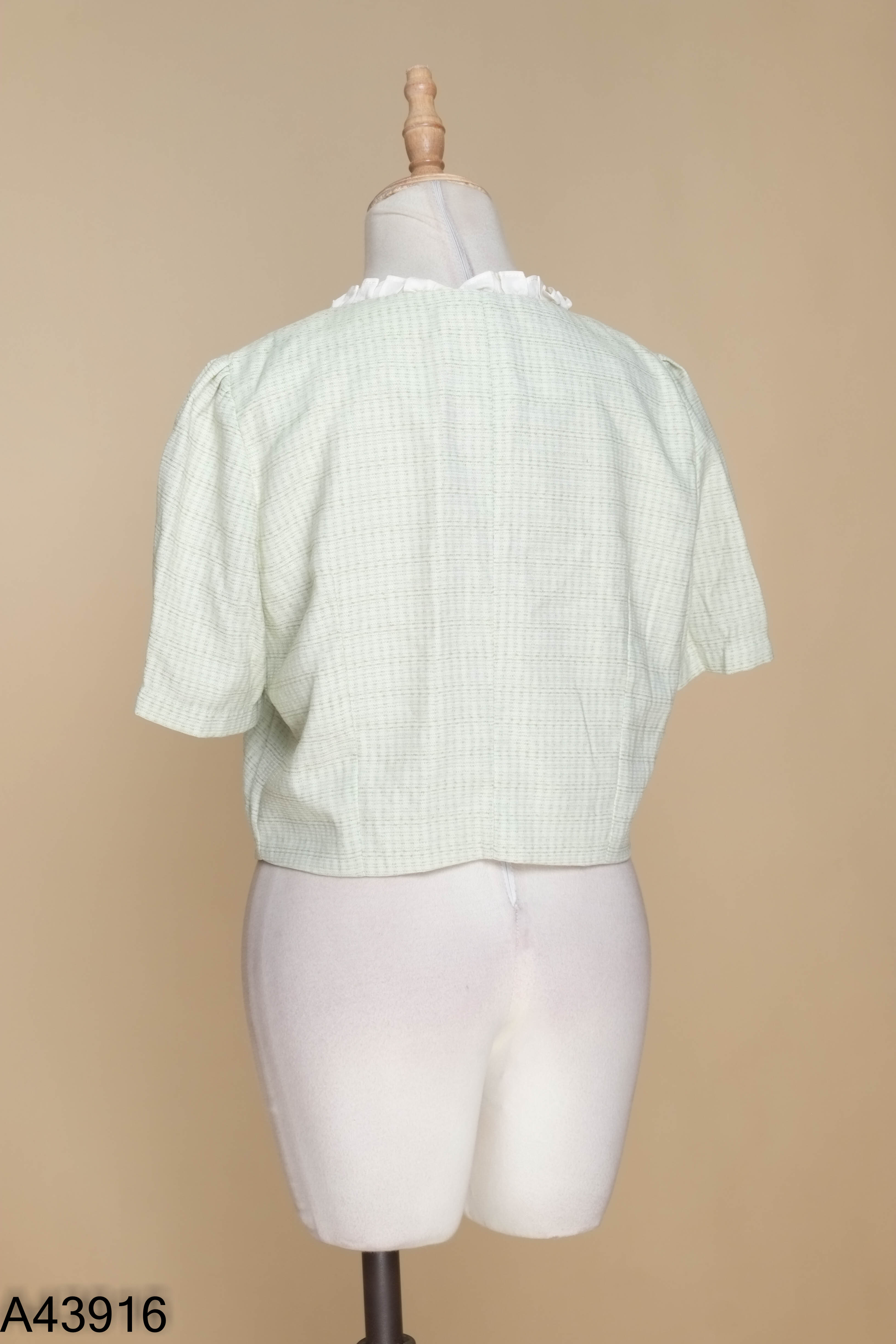 Áo xanh cổ bèo