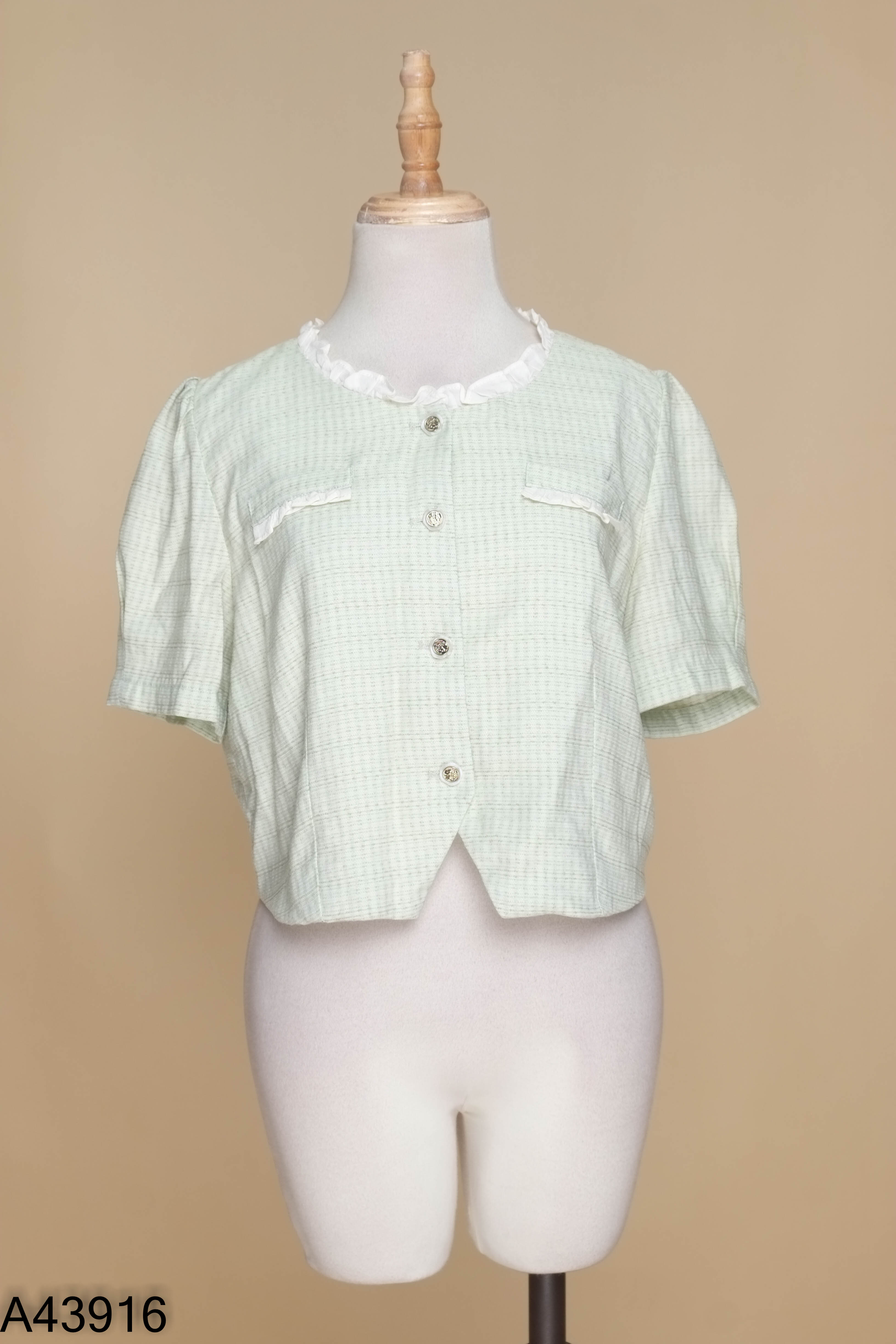 Áo xanh cổ bèo