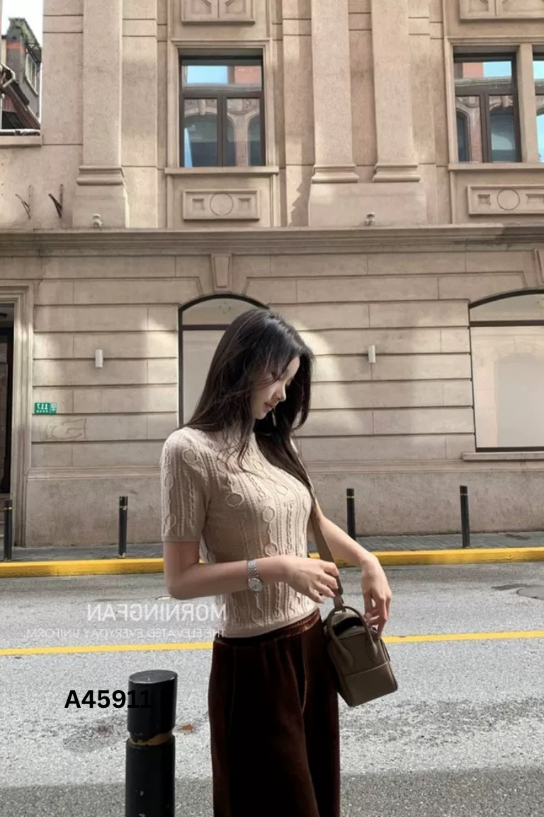 Áo len be họa tiết