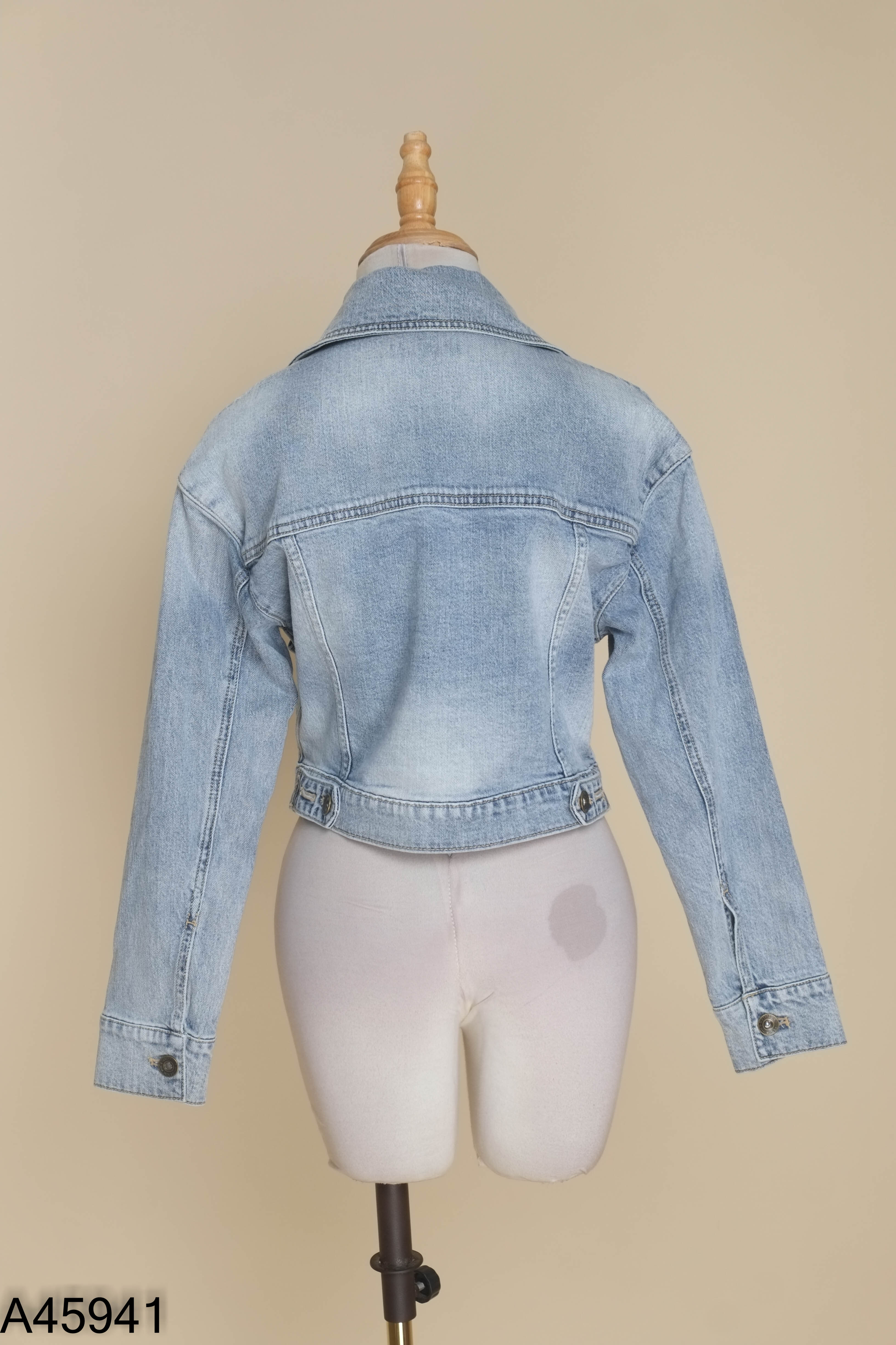 Áo khoác jeans xanh