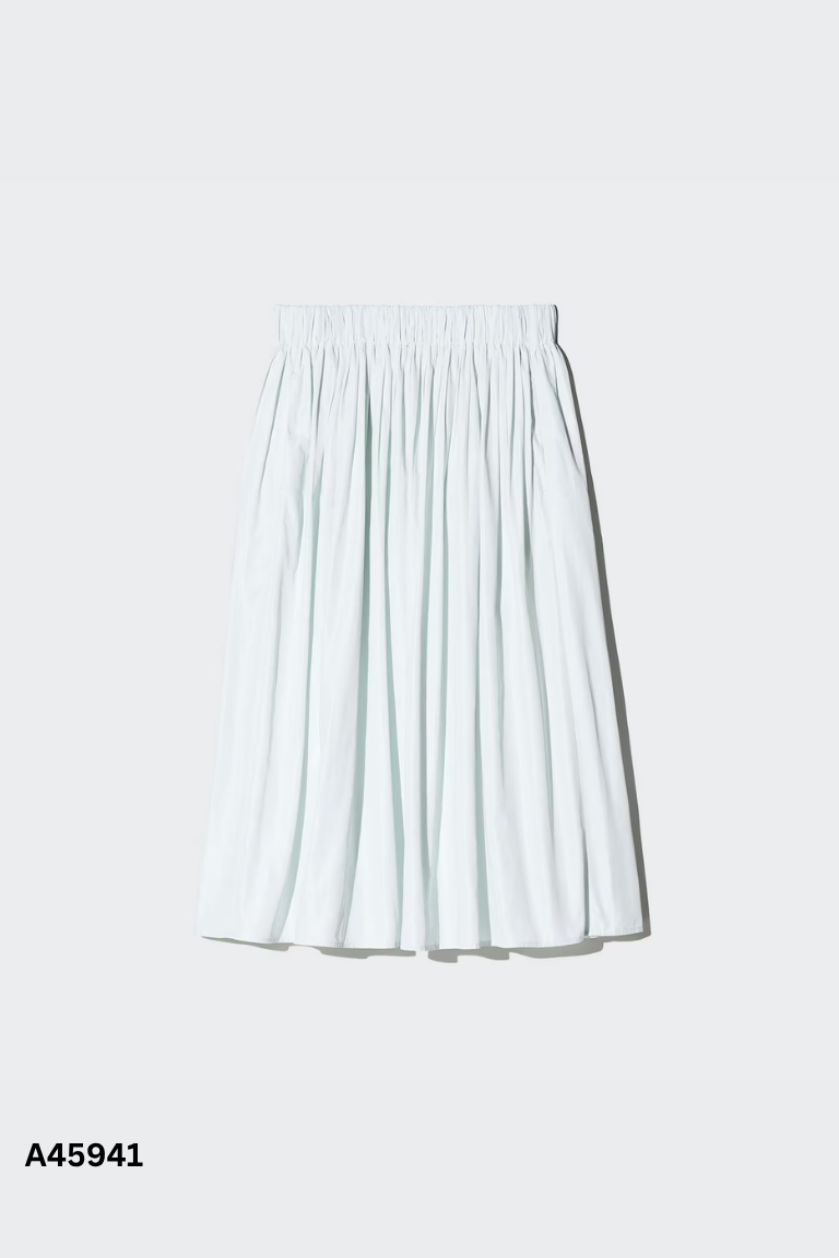 Chân váy UNIQLO xanh