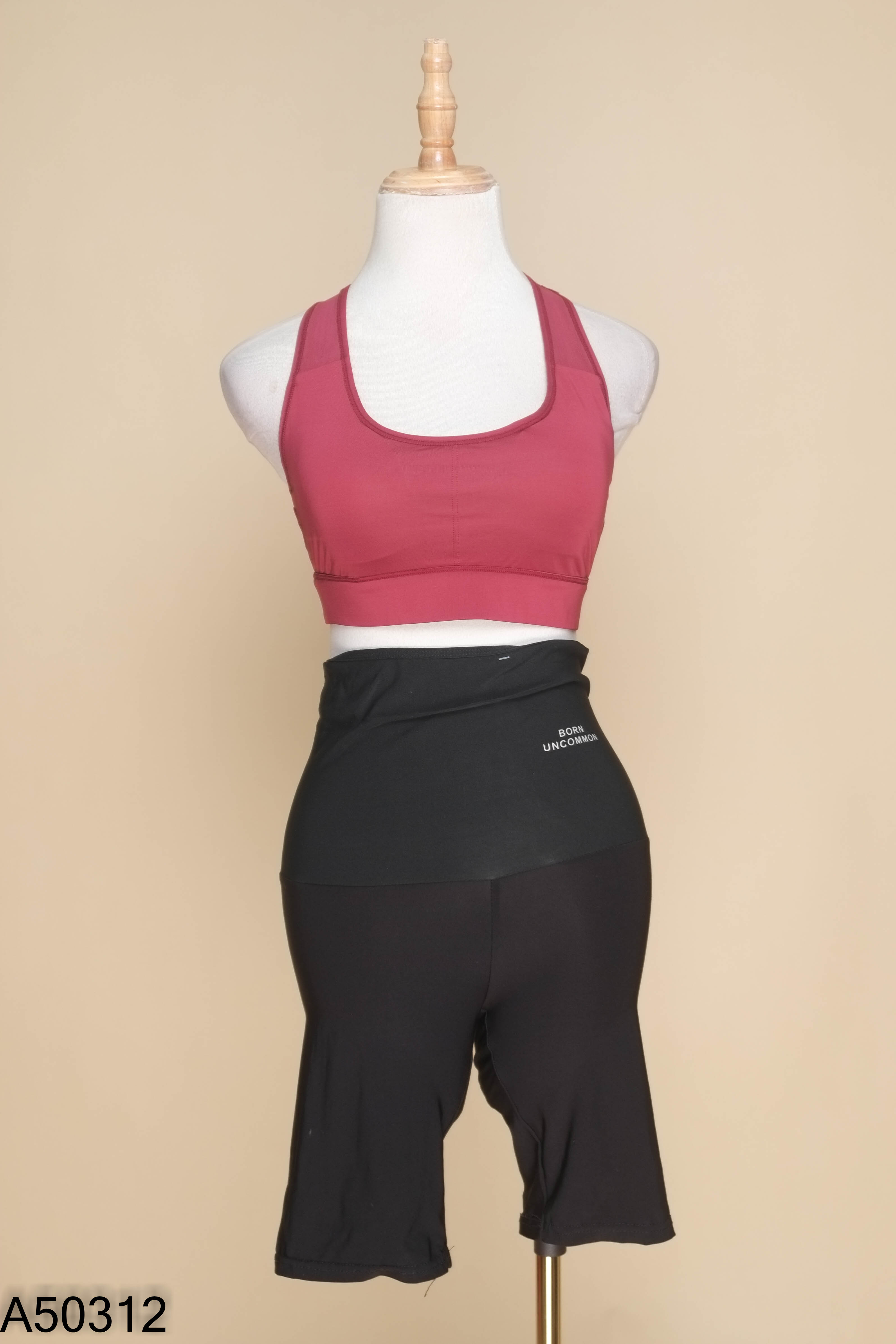 Set đồ tập Áo tím + quần legging