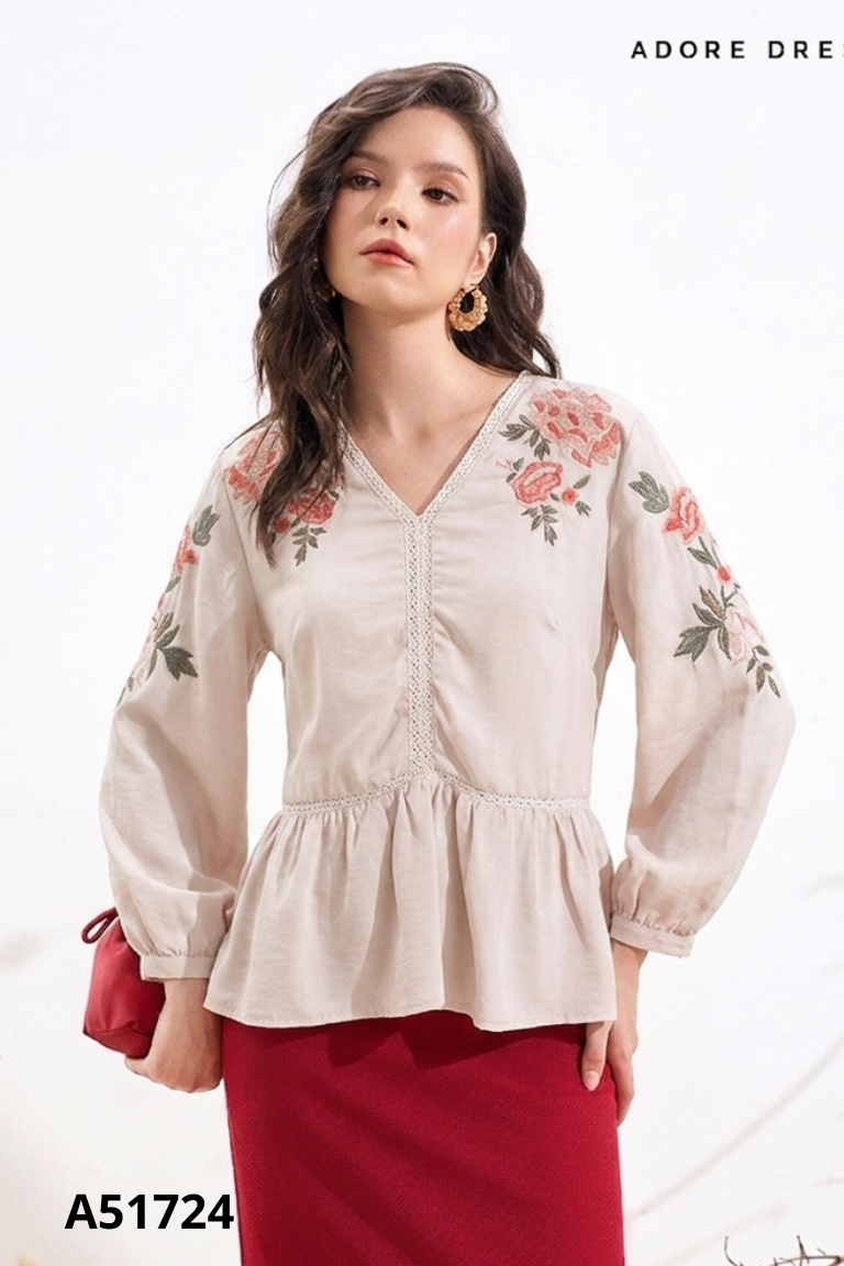ÁO ADORE DRESS be hoa