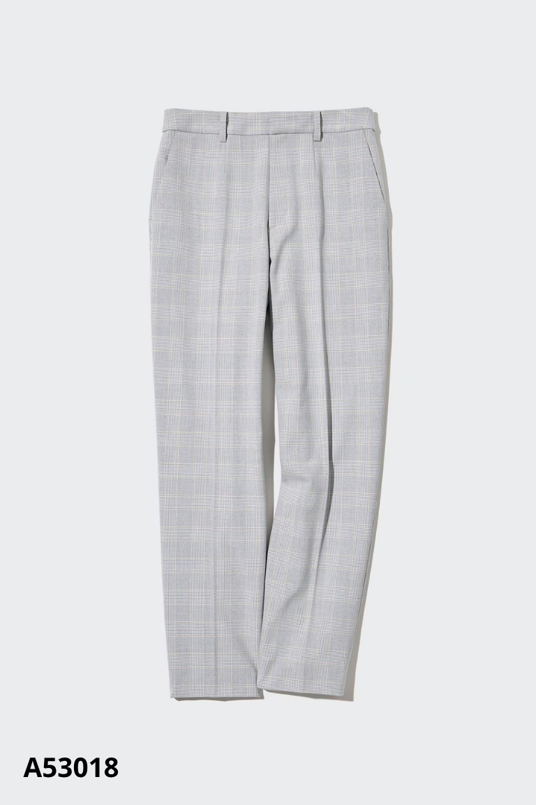 Quần UNIQLO xám kẻ