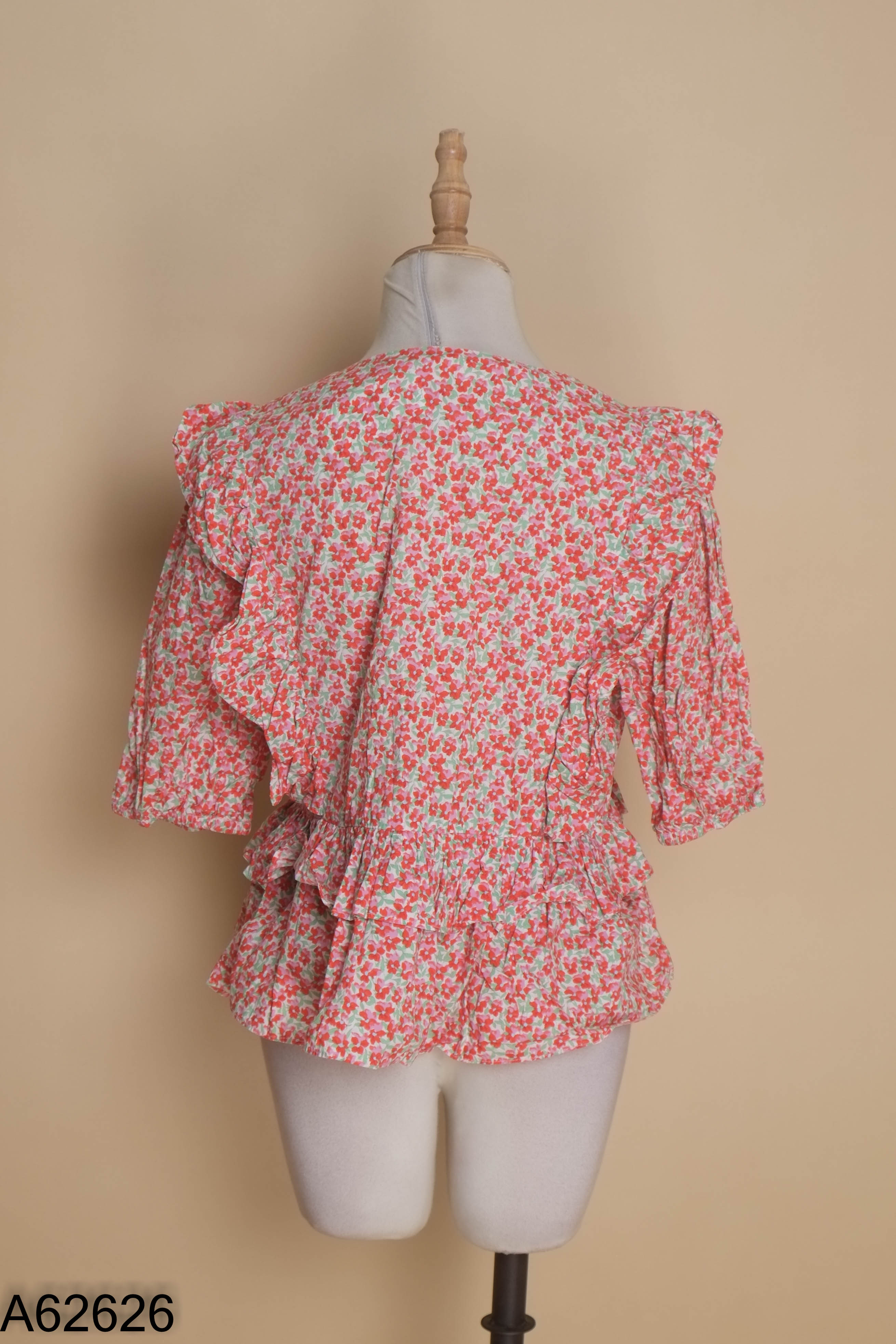 Áo babydoll họa tiết hoa