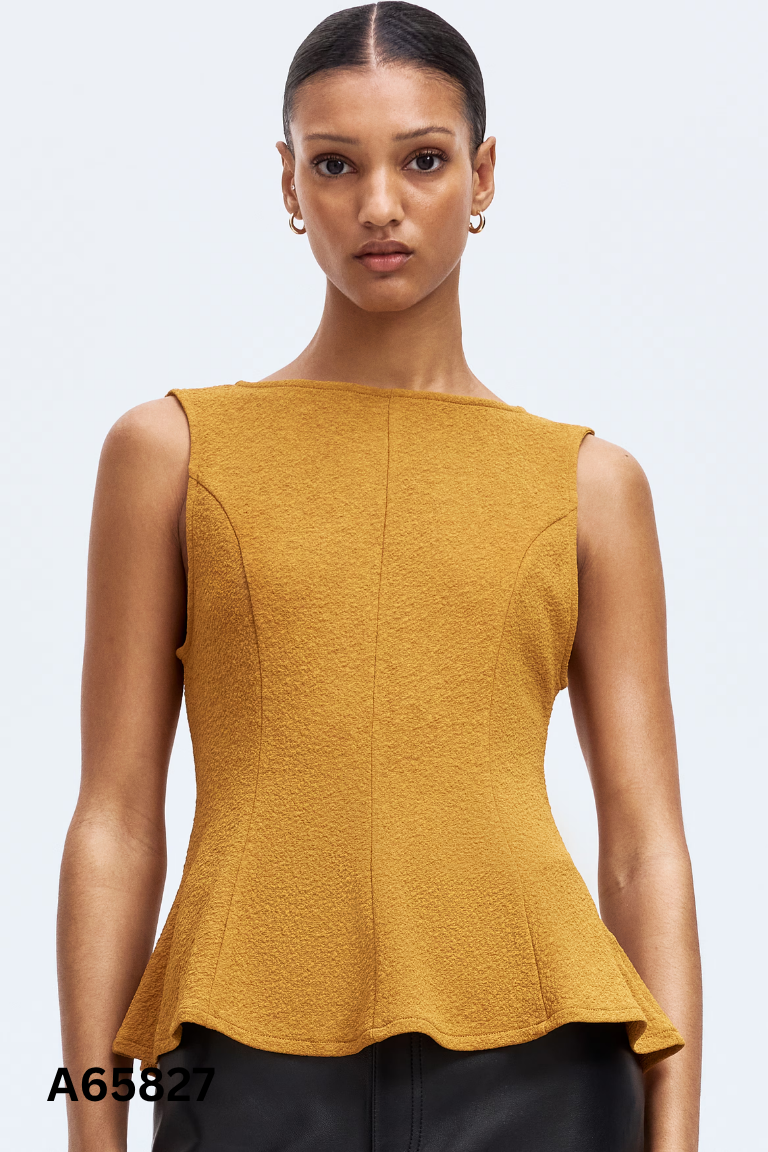 Áo gile nâu H&M