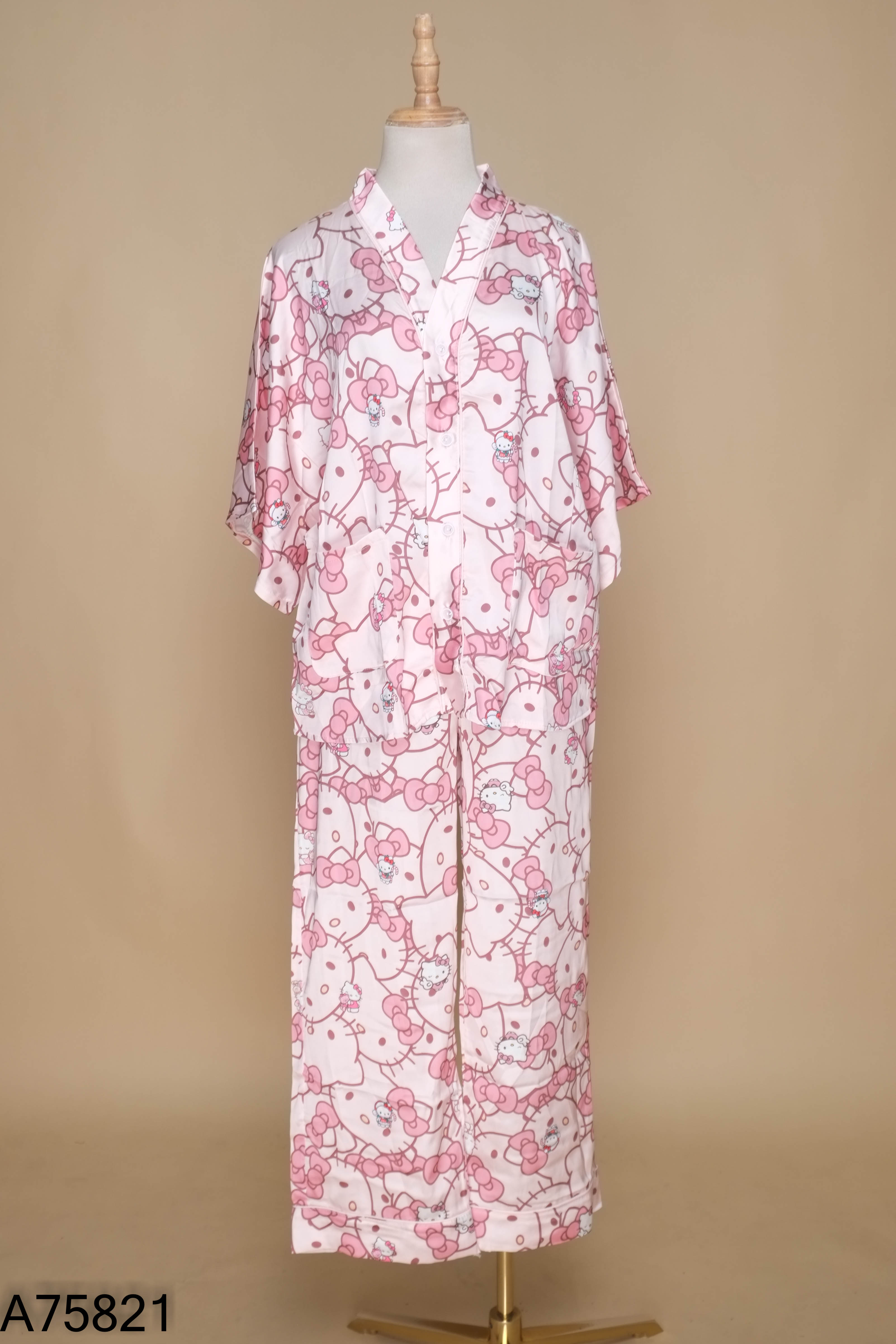 Set đồ ngủ HELLO KITTY hồng