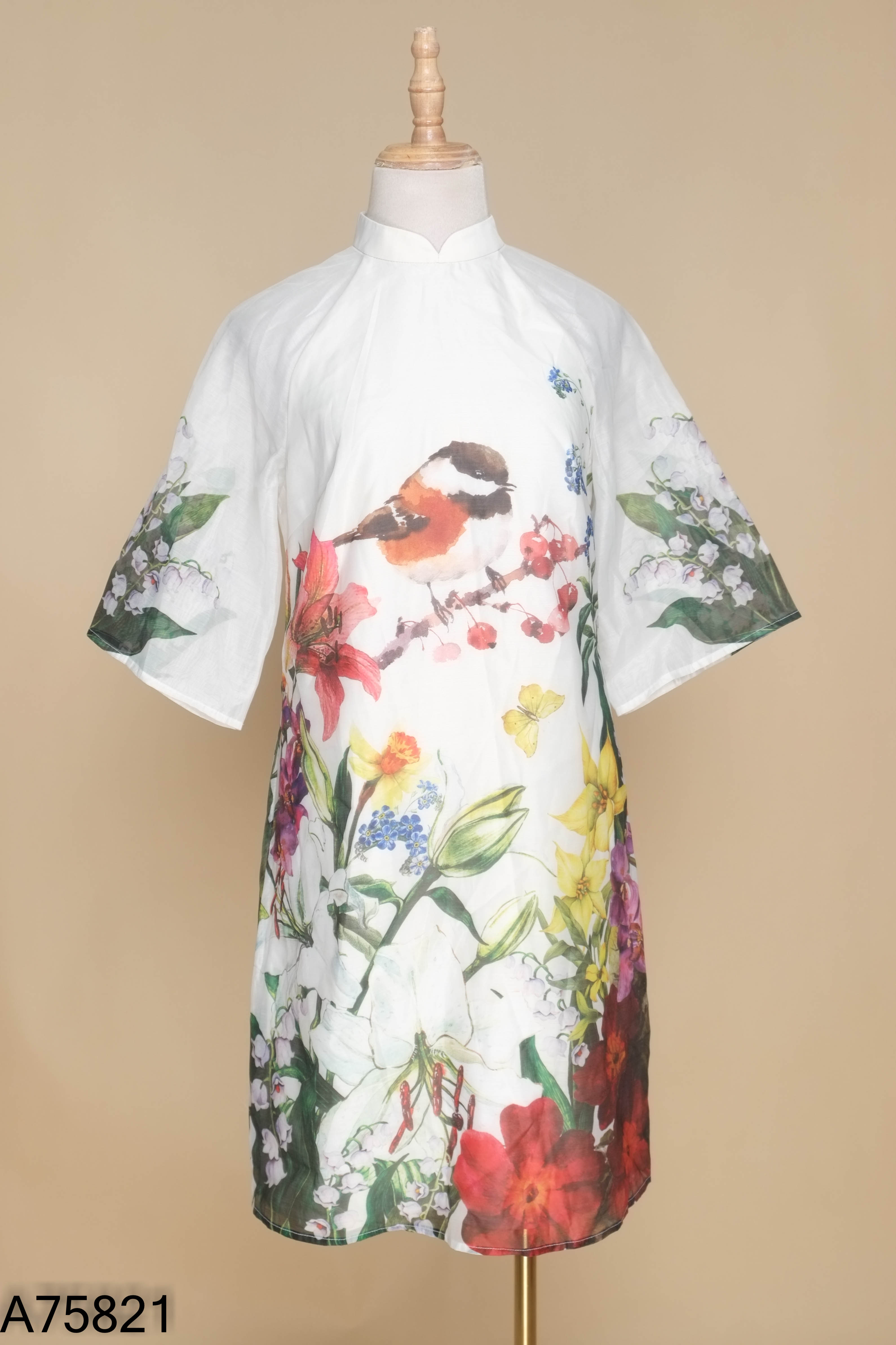 Váy ADORE DRESS be phối hoa