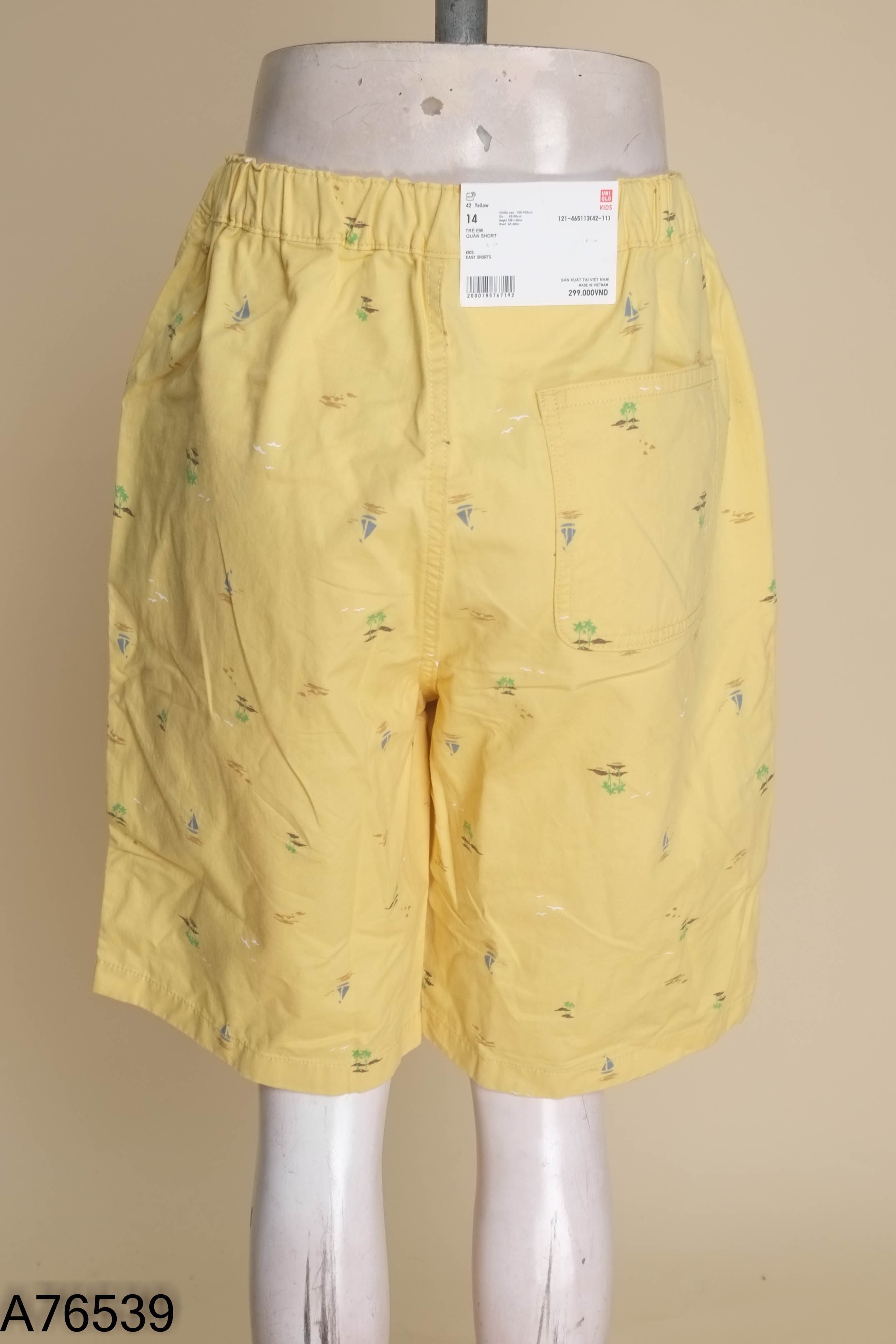 NEWTAG quần UNIQLO vàng