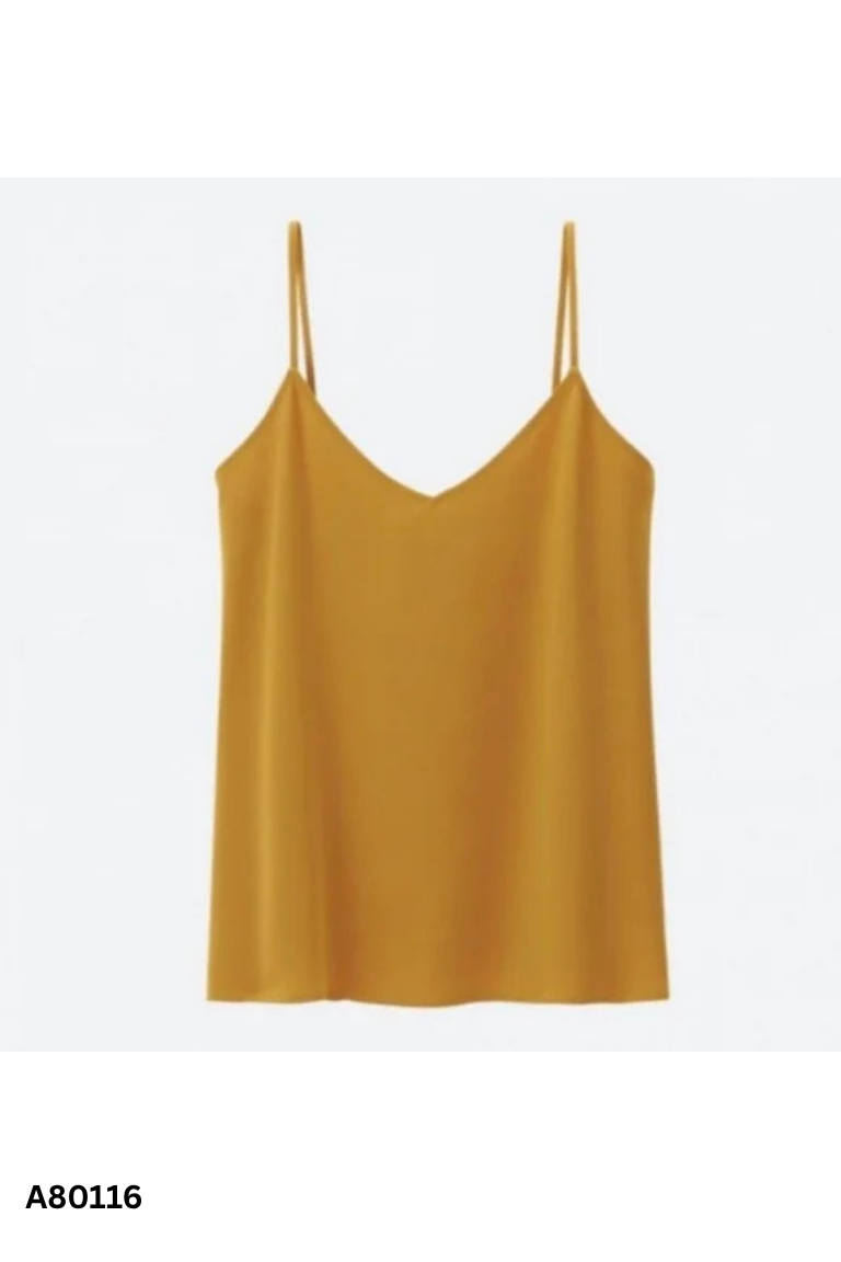 Áo hai dây vàng nâu UNIQLO