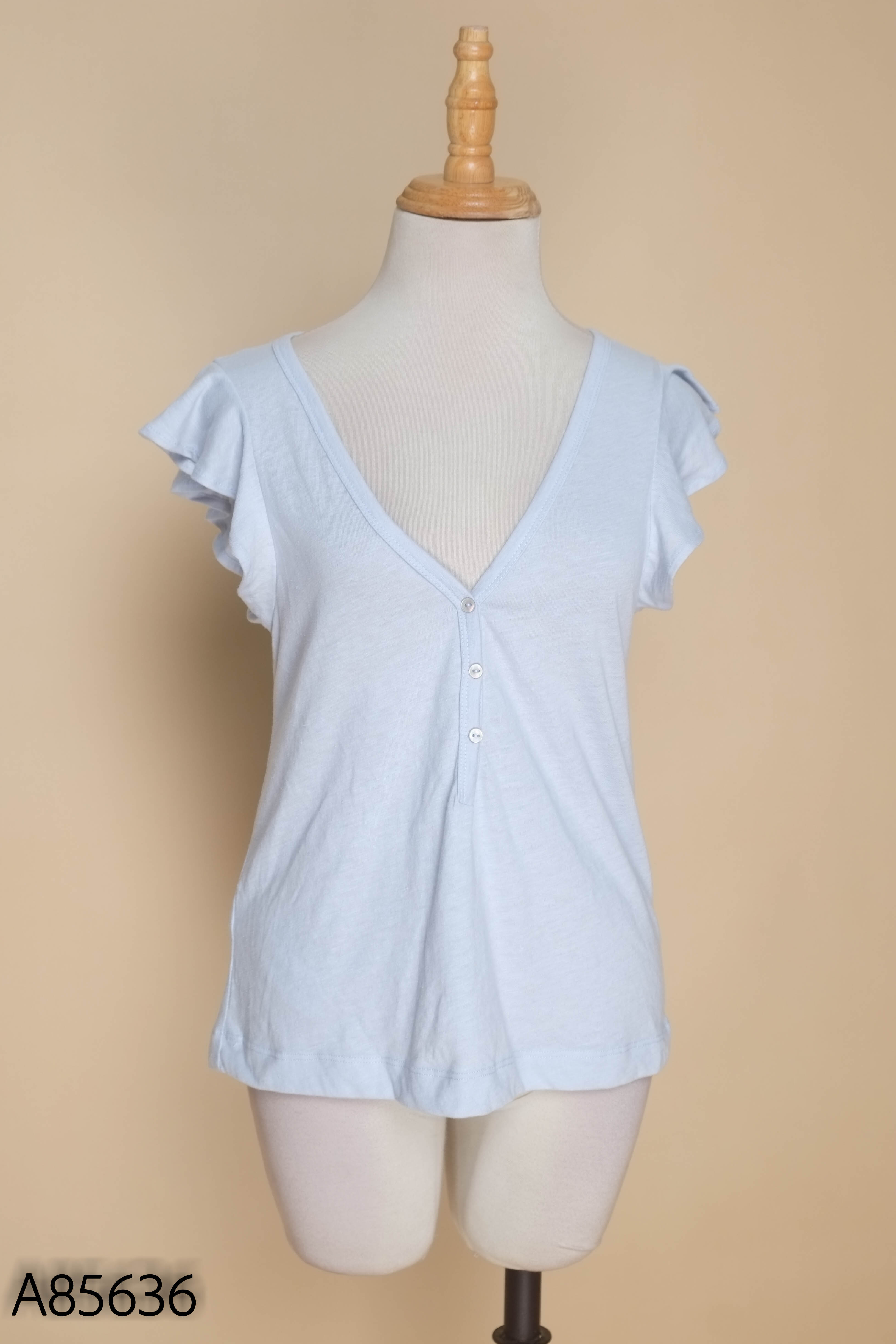 NEWTAG áo thun MANGO xanh pastel