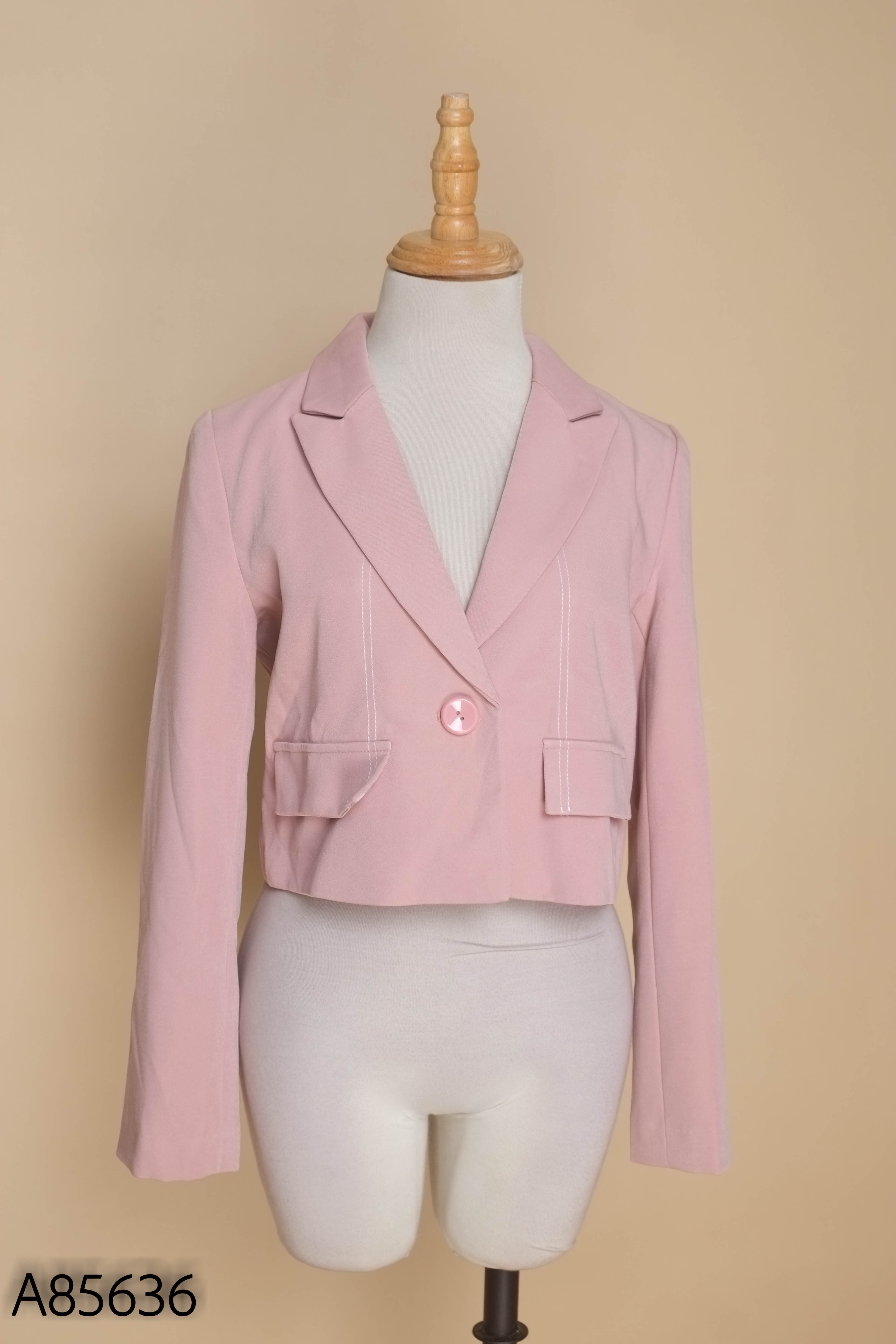 NEWTAG áo blazer VIETTRAN hồng