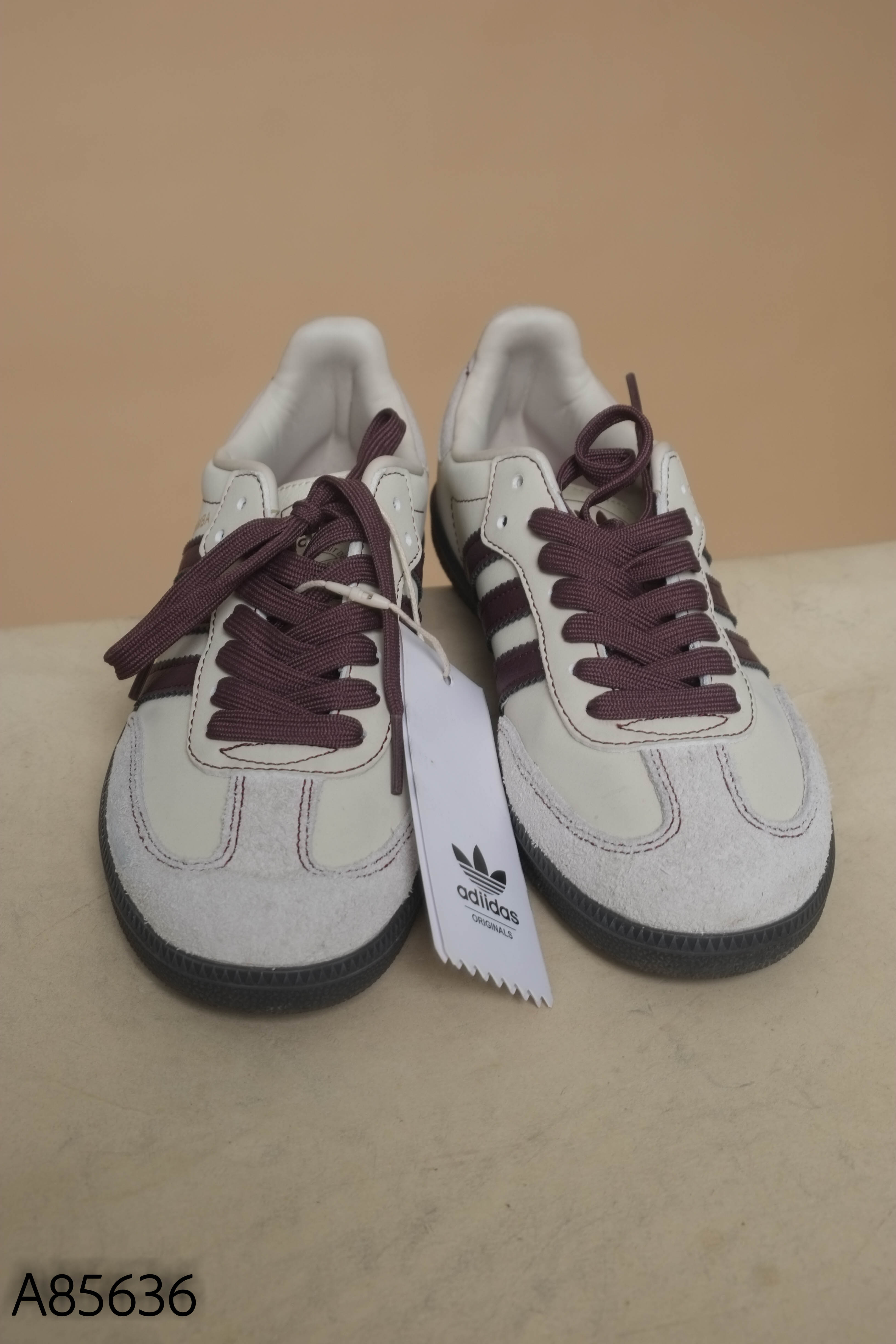 Giày thể thao ADIDAS be kẻ tím