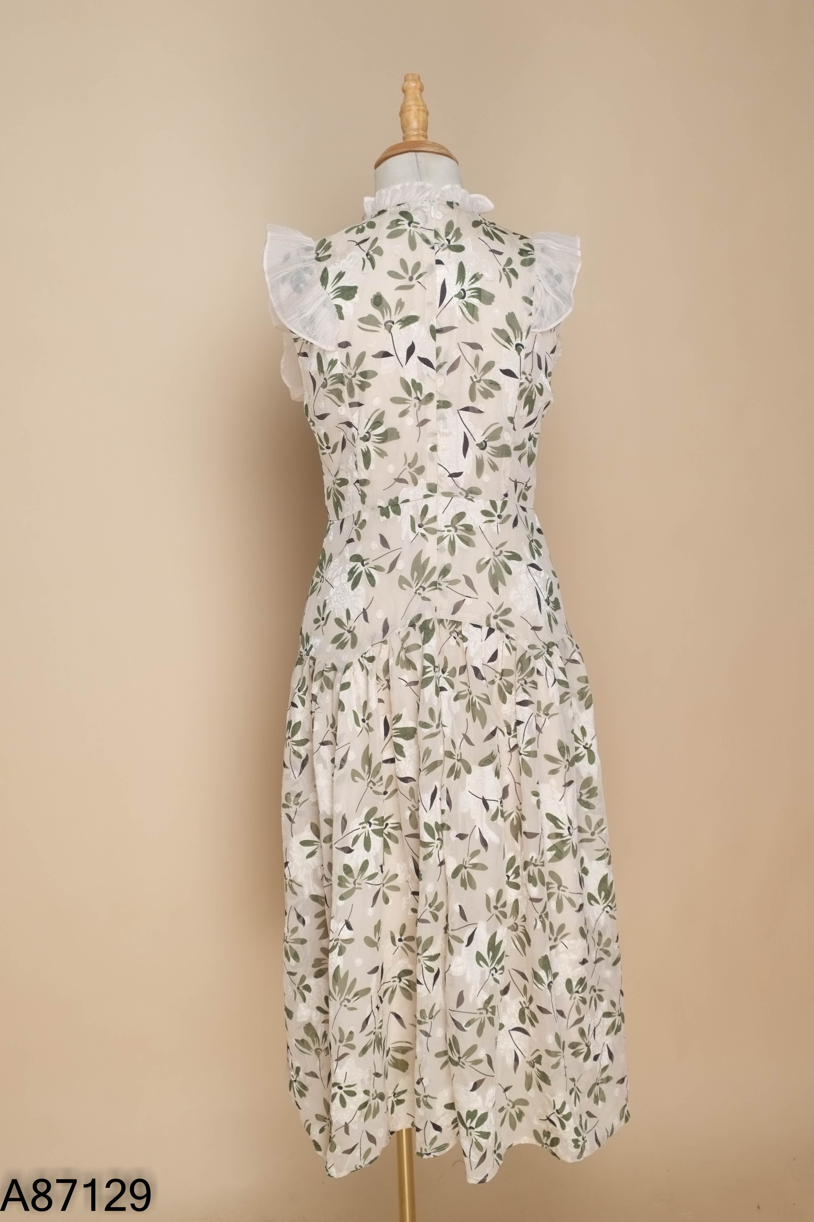 Váy MIO LADY be họa tiết xanh