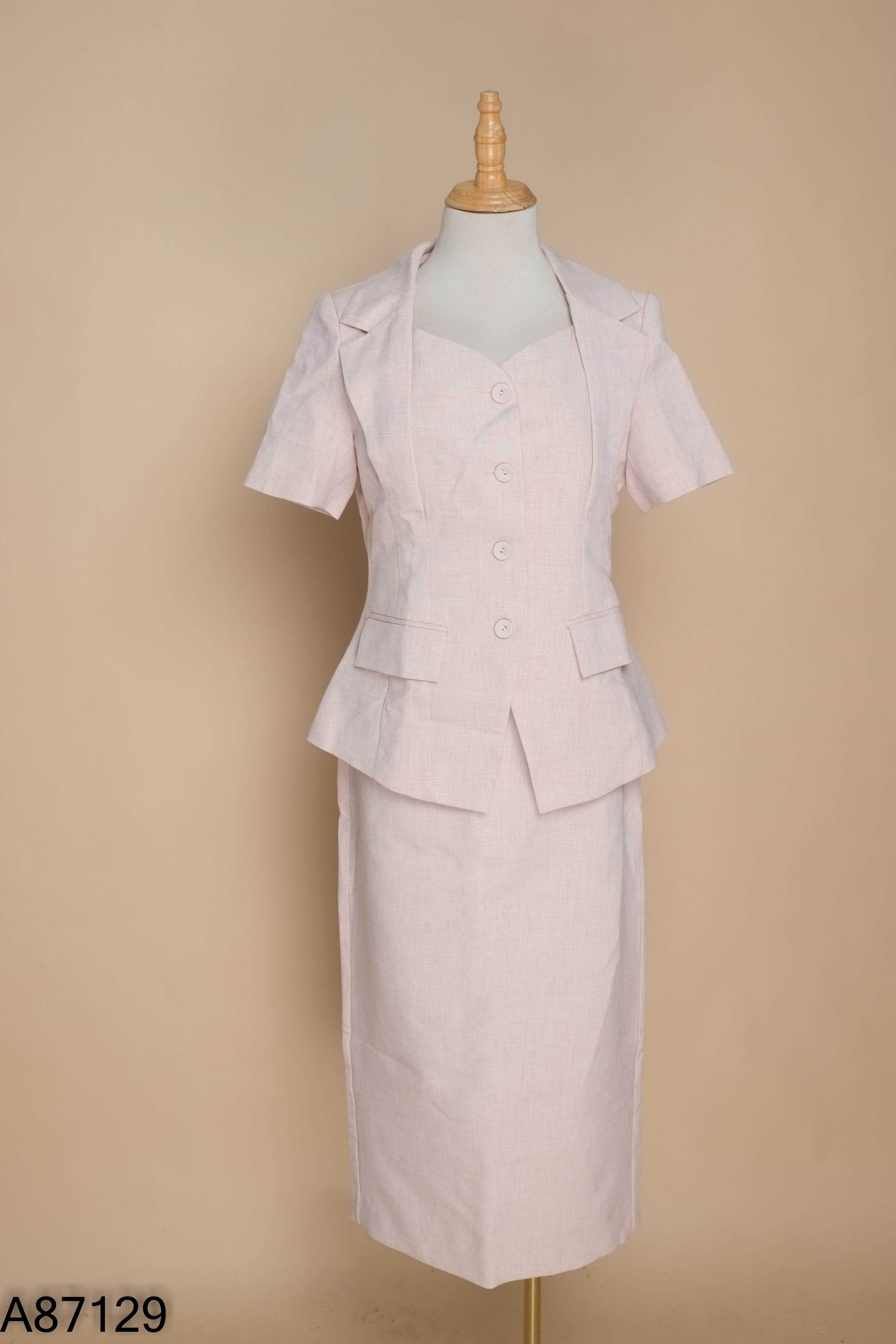 NEWTAG Set CHARILOT be áo kiểu + chân váy
