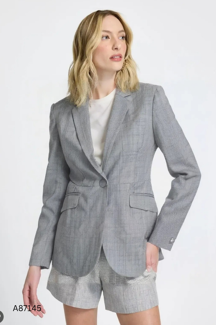 Áo blazer CHILFON xám